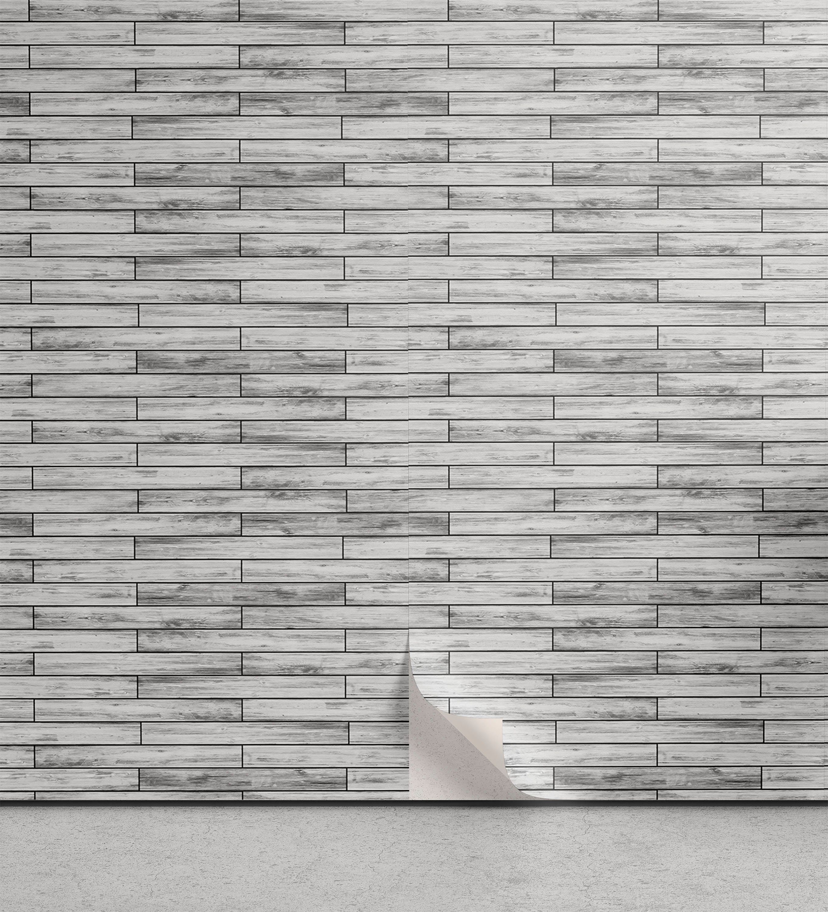 Abakuhaus Vinyltapete selbstklebendes Wohnzimmer Haus Parkett rustikales Retro Holz Küchenakzent