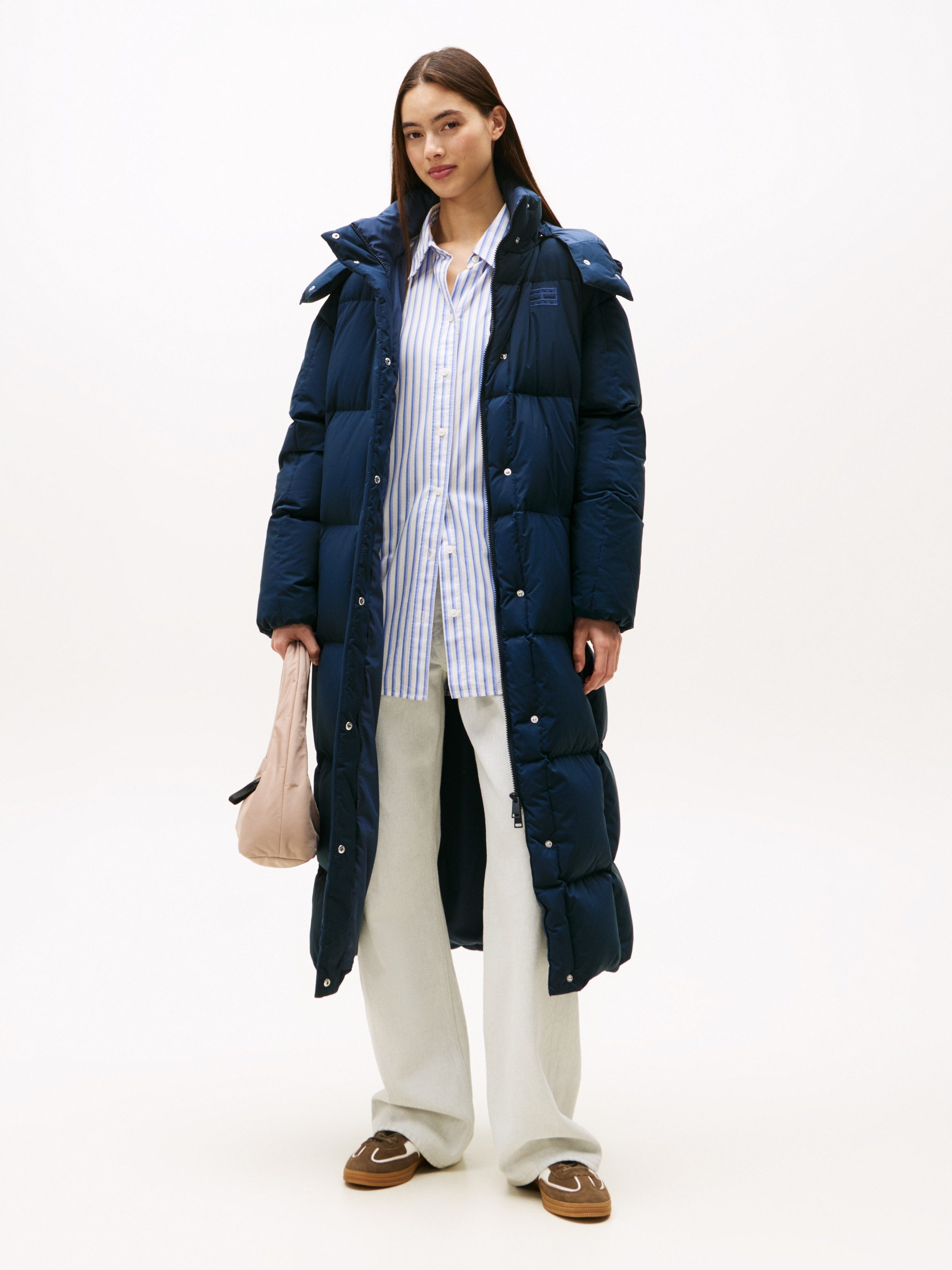Tommy Jeans Steppmantel TJW ALASKA GRID günstig online kaufen