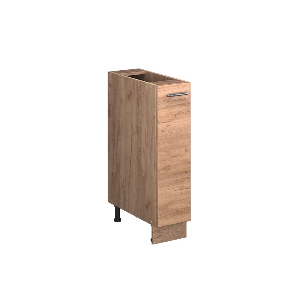 Vicco Apothekerschrank Fame-Line, Goldkraft Eiche/Goldkraft Eiche, 20 cm, AP Eiche (1-St)