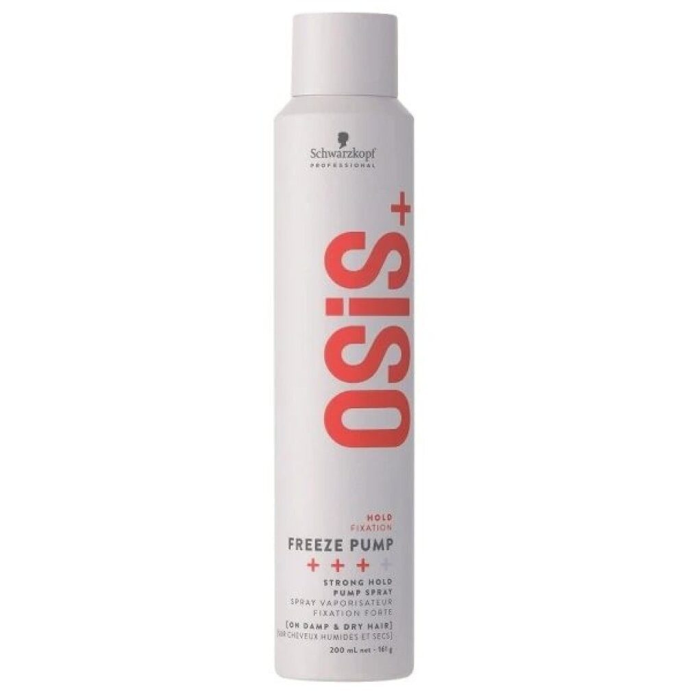 Schwarzkopf Haarspray Osis+ Freeze Pump lakier w?osów o mocnym stopniu utrwalenia 200ml