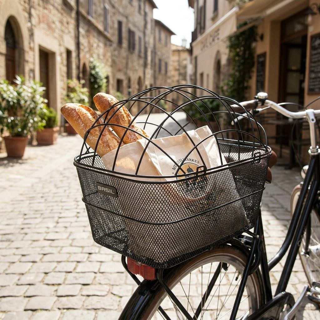 Basil Fahrradkorb Basil Drahtgitter für HR-Tierkorb Pasja schwarz 45cm 50x34x19 cm