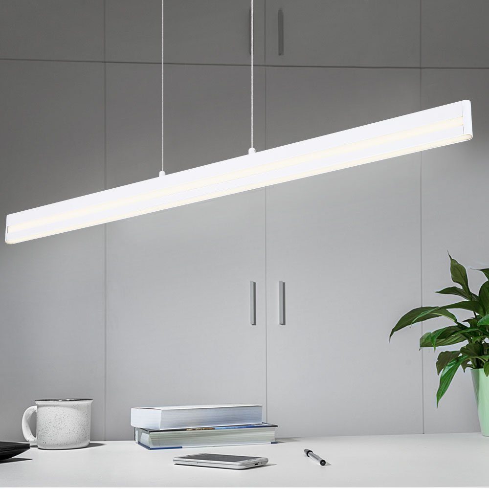 etc-shop Hängeleuchte, LED Hänge Leuchte schwarz silber weiß Pendel Decken  Lampe Ess Zimmer Beleuchtung dimmbar online kaufen | OTTO