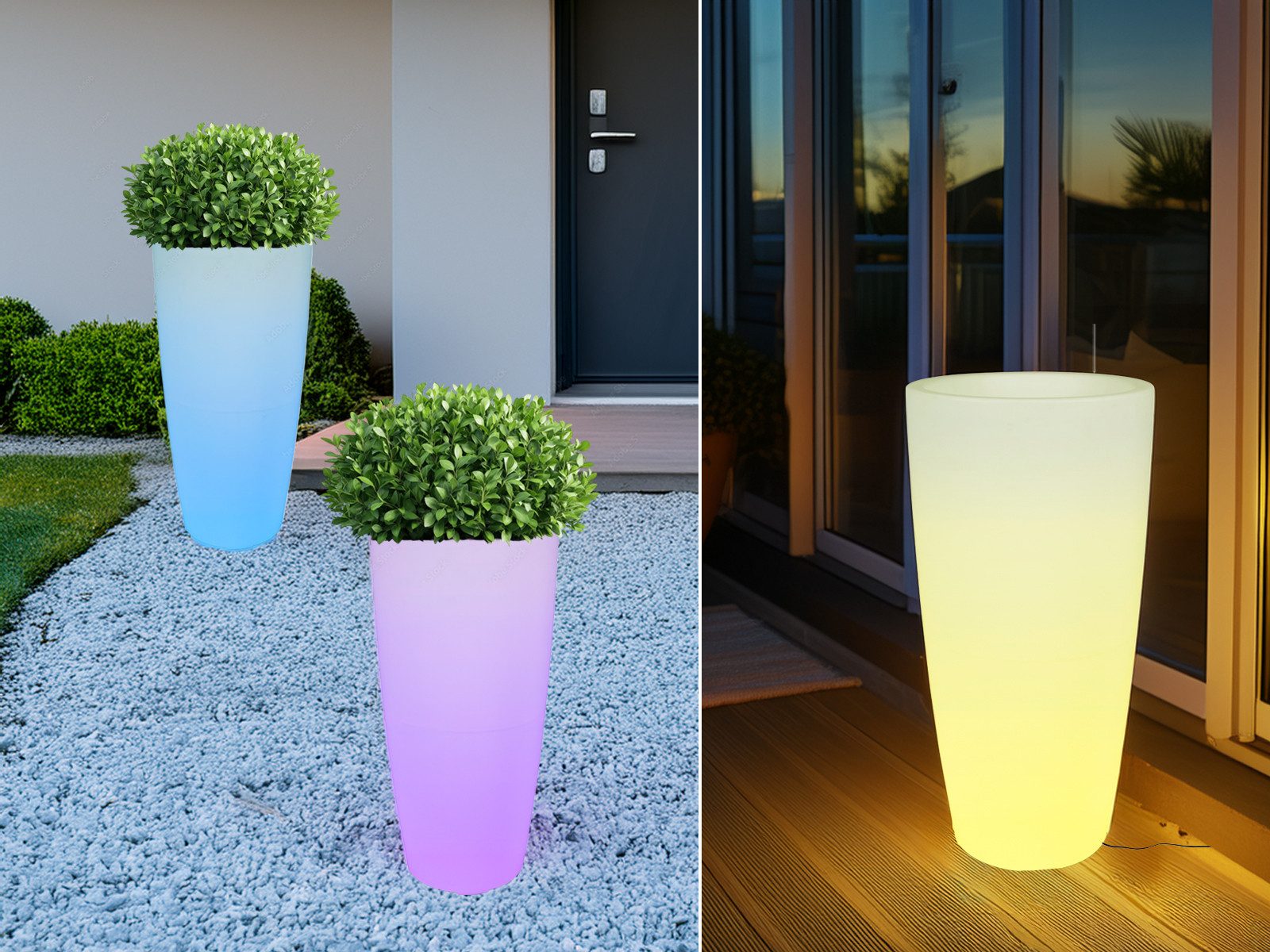 smartwares LED Gartenleuchte, Farbwechsel, LED fest günstig online kaufen