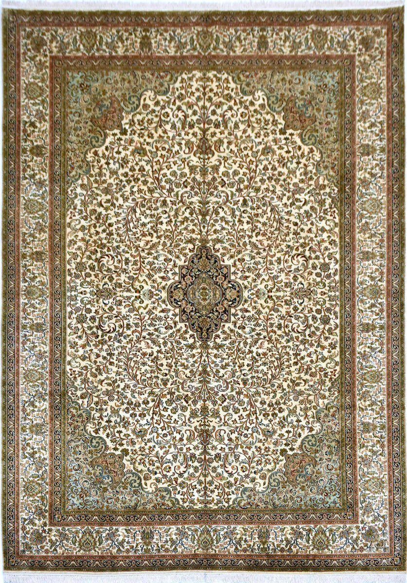 Seidenteppich KASHAN 6392 von KAYOOM - handgefertigt