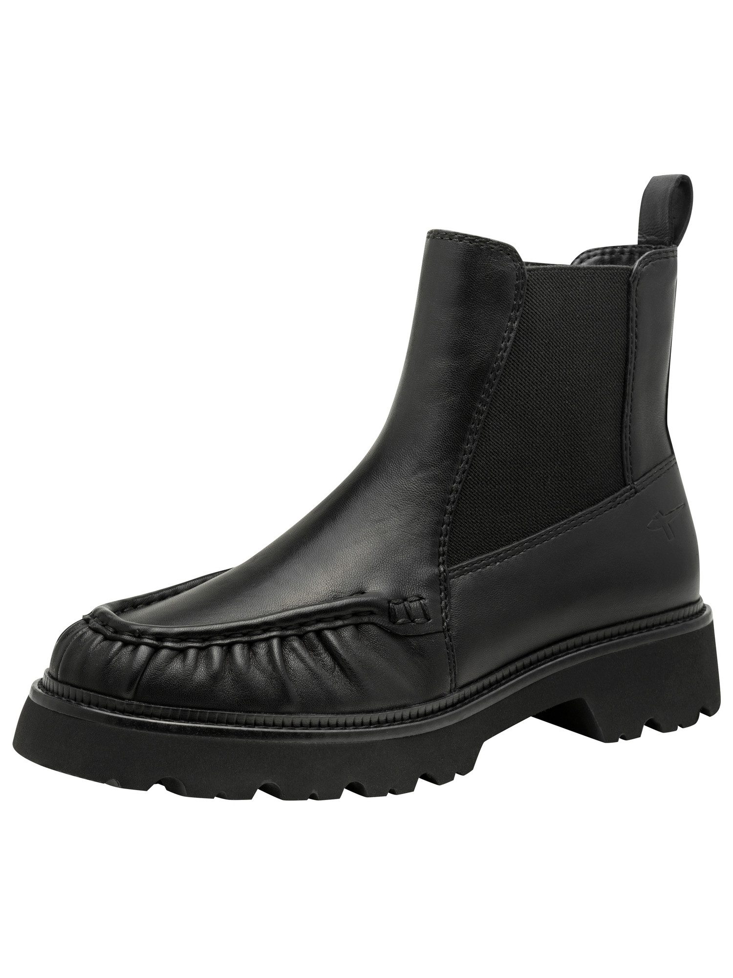 Tamaris TOUCH-IT aus Leder kein Absatz 1-25826-47 Chelseaboots TOUCH-IT