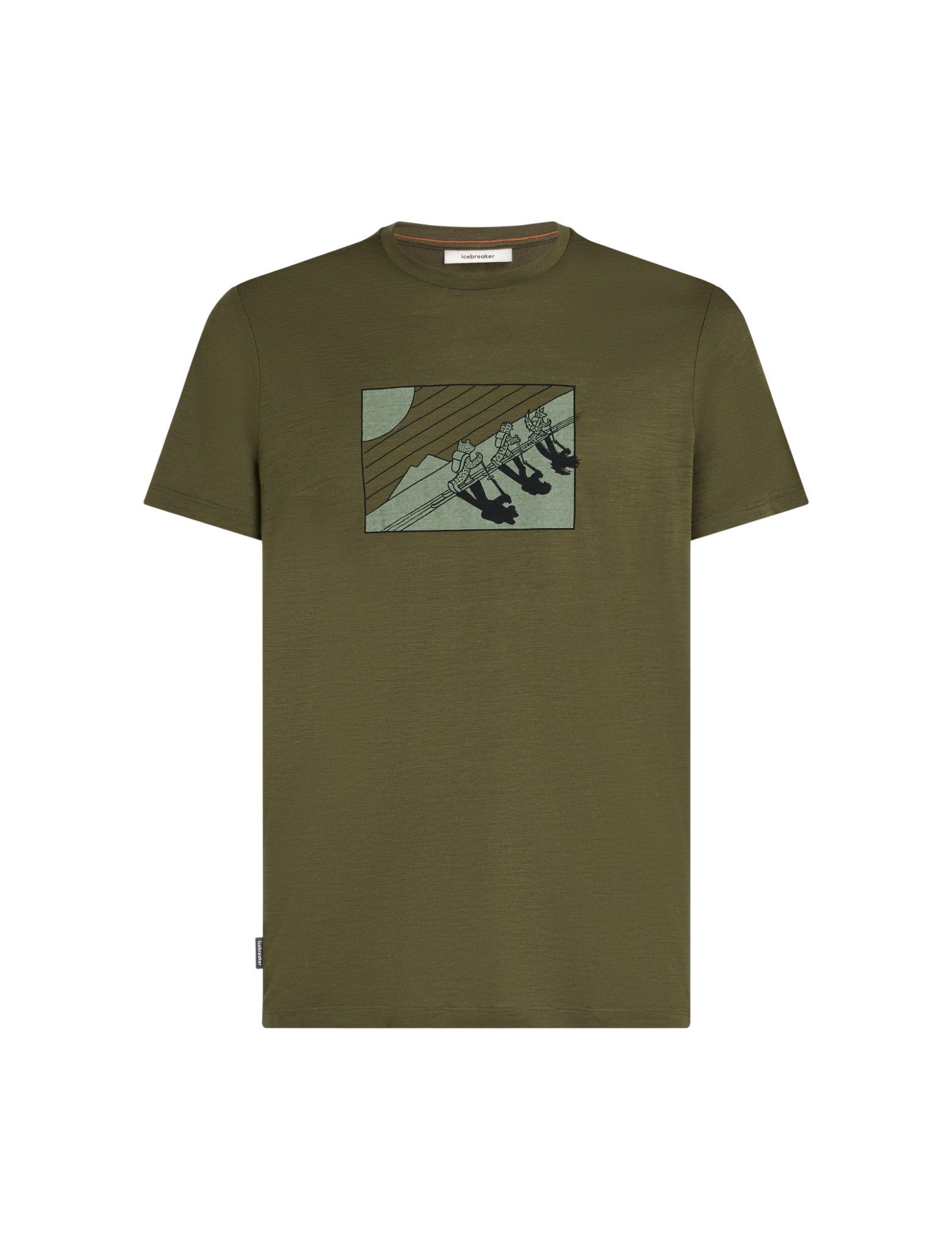 Icebreaker T-Shirt Merino 150 Tech Lite Tee In The Wild (Merinowolle) 2025 günstig online kaufen