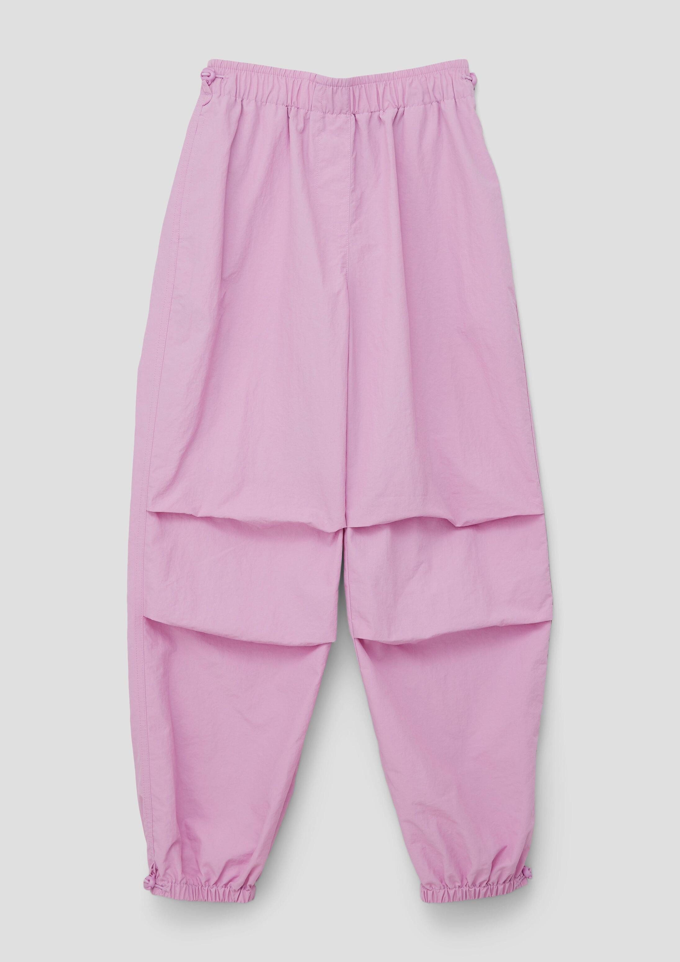 s.Oliver Chinos Hose Parachute Hose mit Gummizug