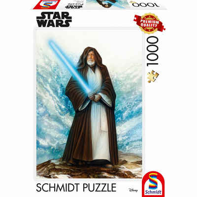 Schmidt Spiele Puzzle Monte Moore The Jedi Master Thomas Kinkade, 1000 Puzzleteile