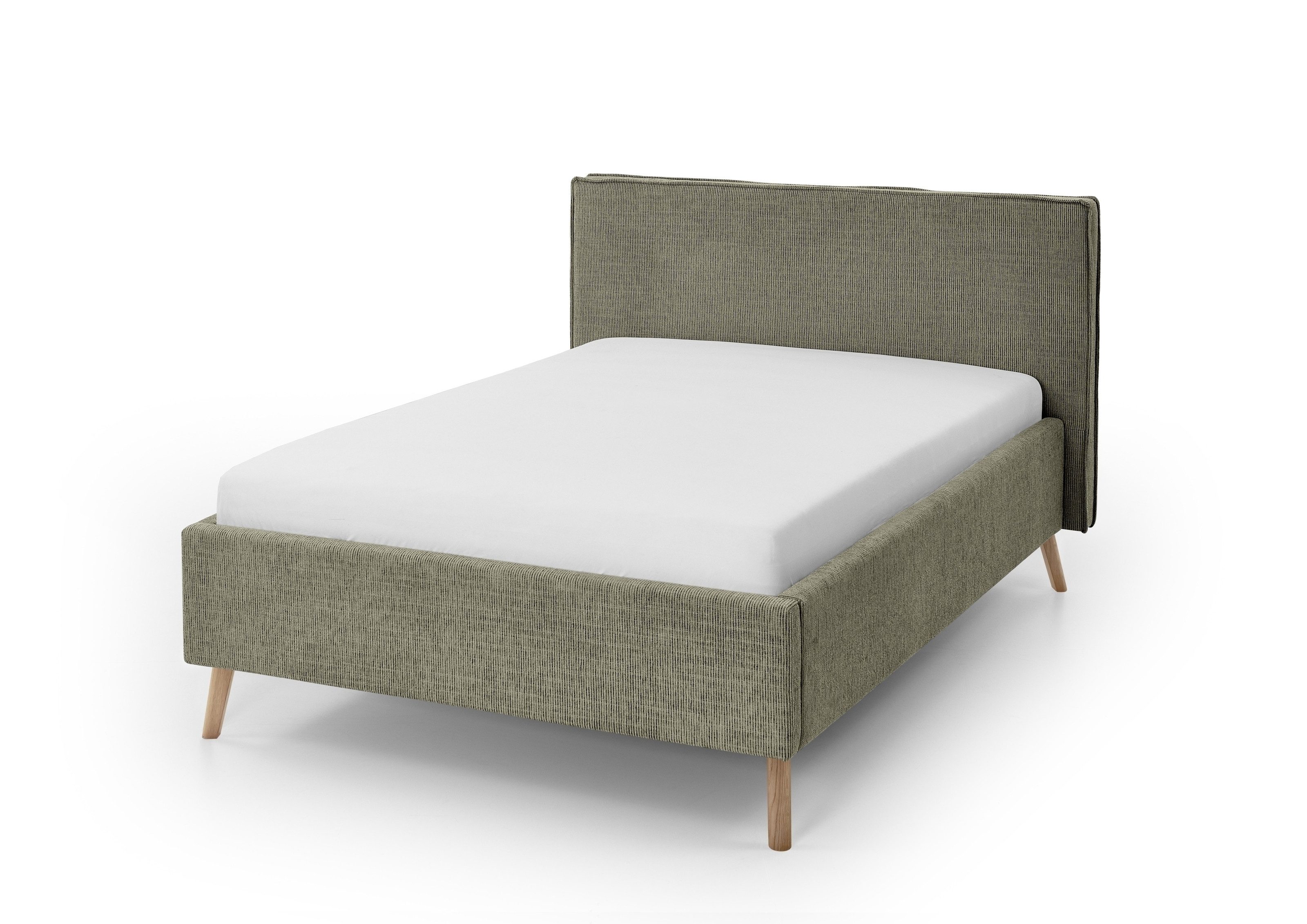 freiraum Polsterbett Riva, Liegefläche 140x200cm, Moss, Stellmaß: 165x112x216cm (BxHxT)