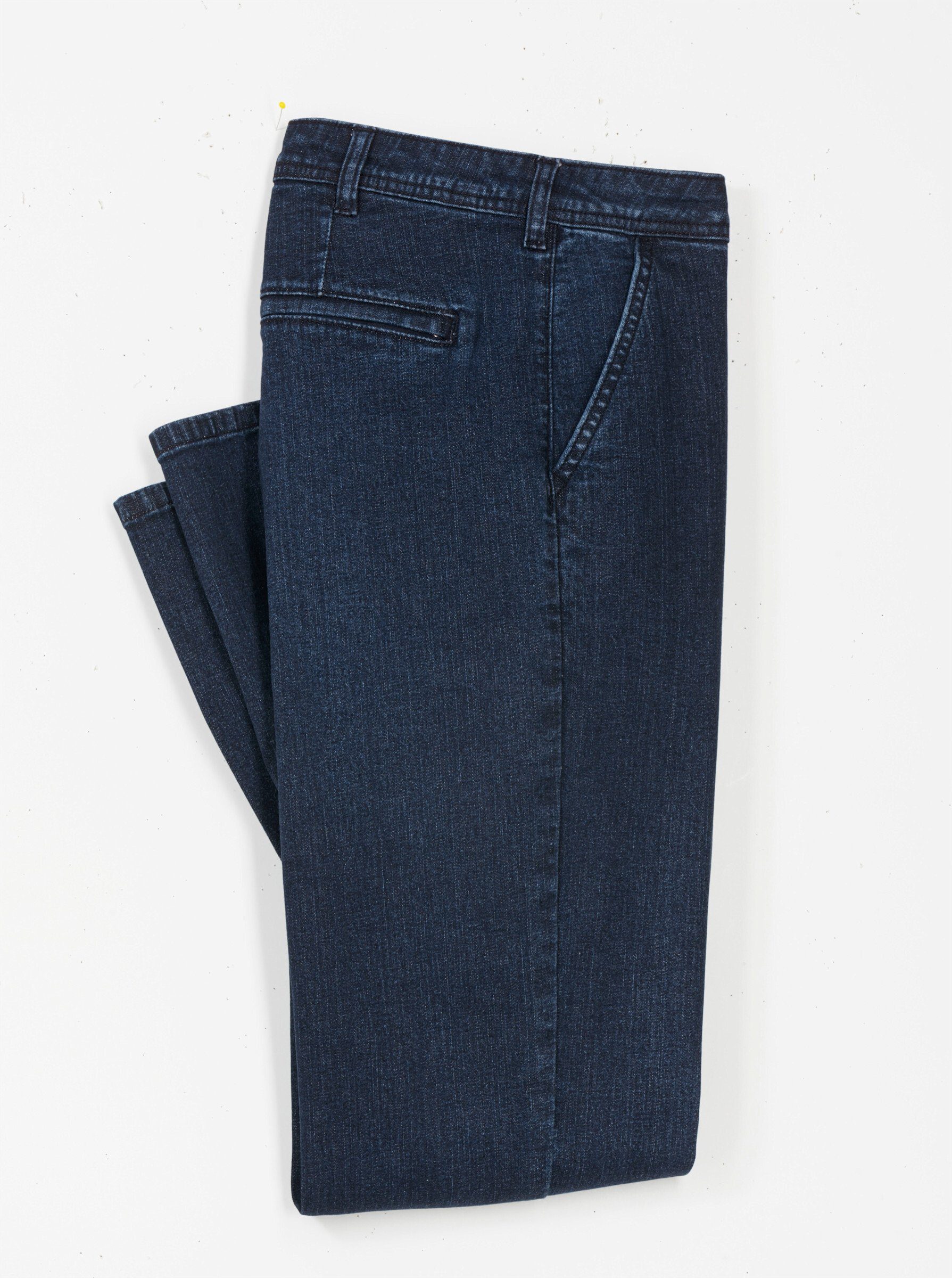 Sieh an! Jeans blue-stone-washed Bequeme