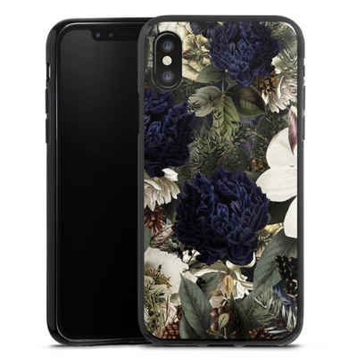 DeinDesign Handyhülle Utart Vintage Blumen Natur Blumen, Apple iPhone X Silikon Hülle Bumper Case Handy Schutzhülle