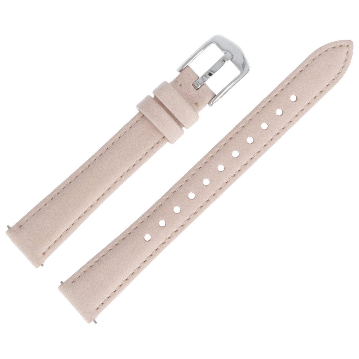 Fossil Uhrenarmband 14mm Leder Rosa ES-4151 LB-ES4151
