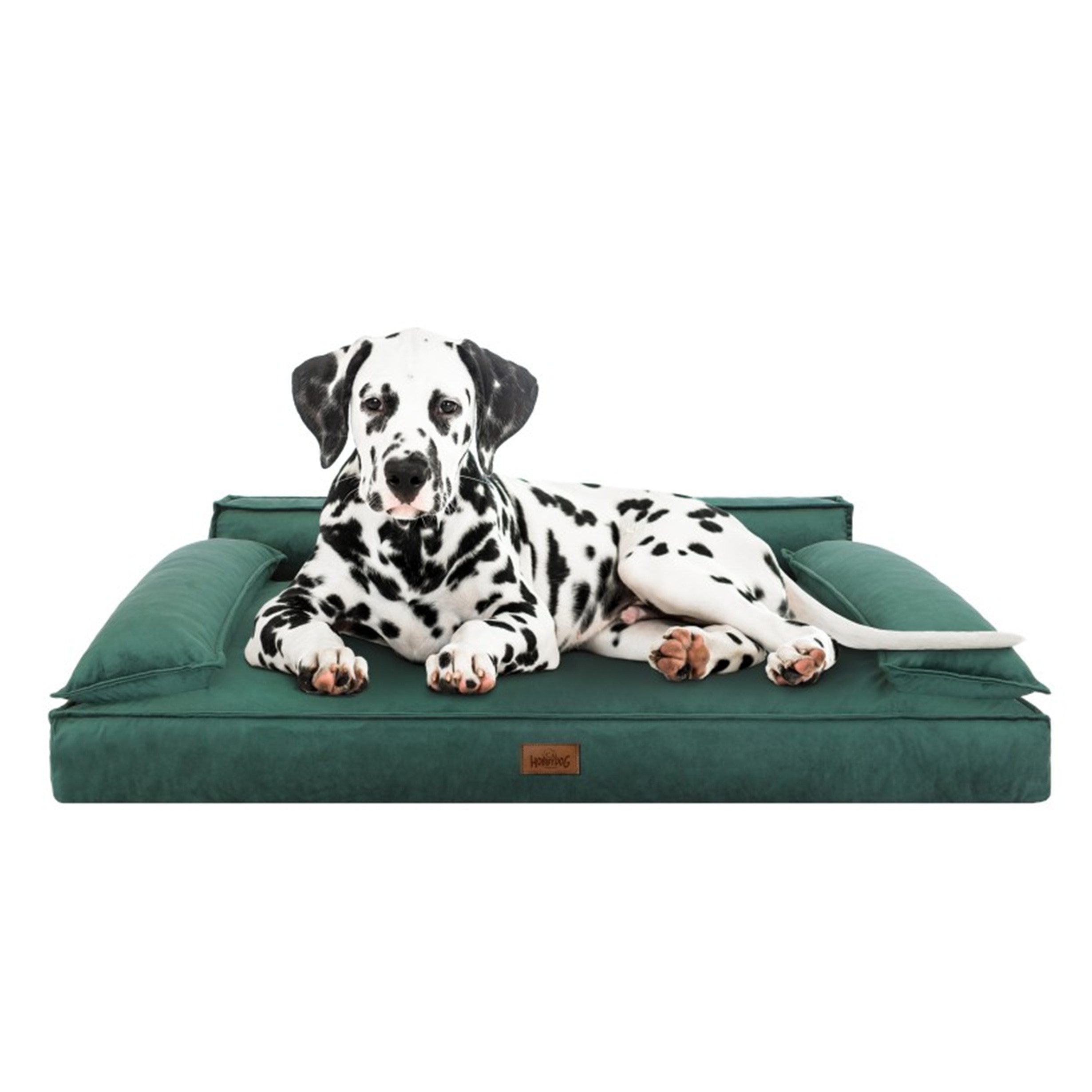 Hobbydog Tierbett HOBBYDOG Hundesofa Hundebett Velvet, ergonomisch, pflegeleicht, Velvet, dicke Polsterung, ergonomische Form, maschinenwaschbar bei 30°C