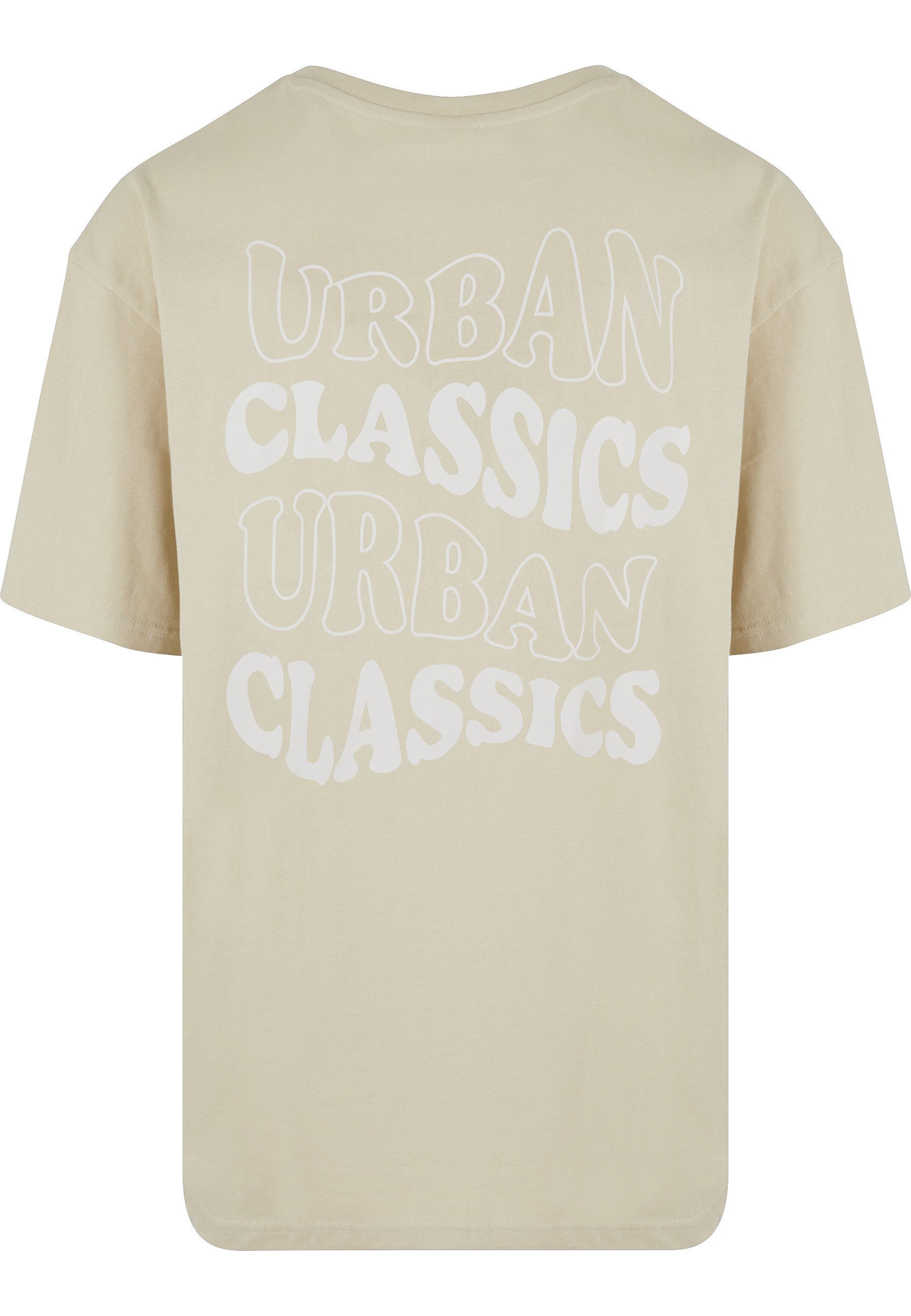 URBAN CLASSICS T-Shirt Urban Classics UC Weavy Logo Heavy Oversized Tee (1-tlg)