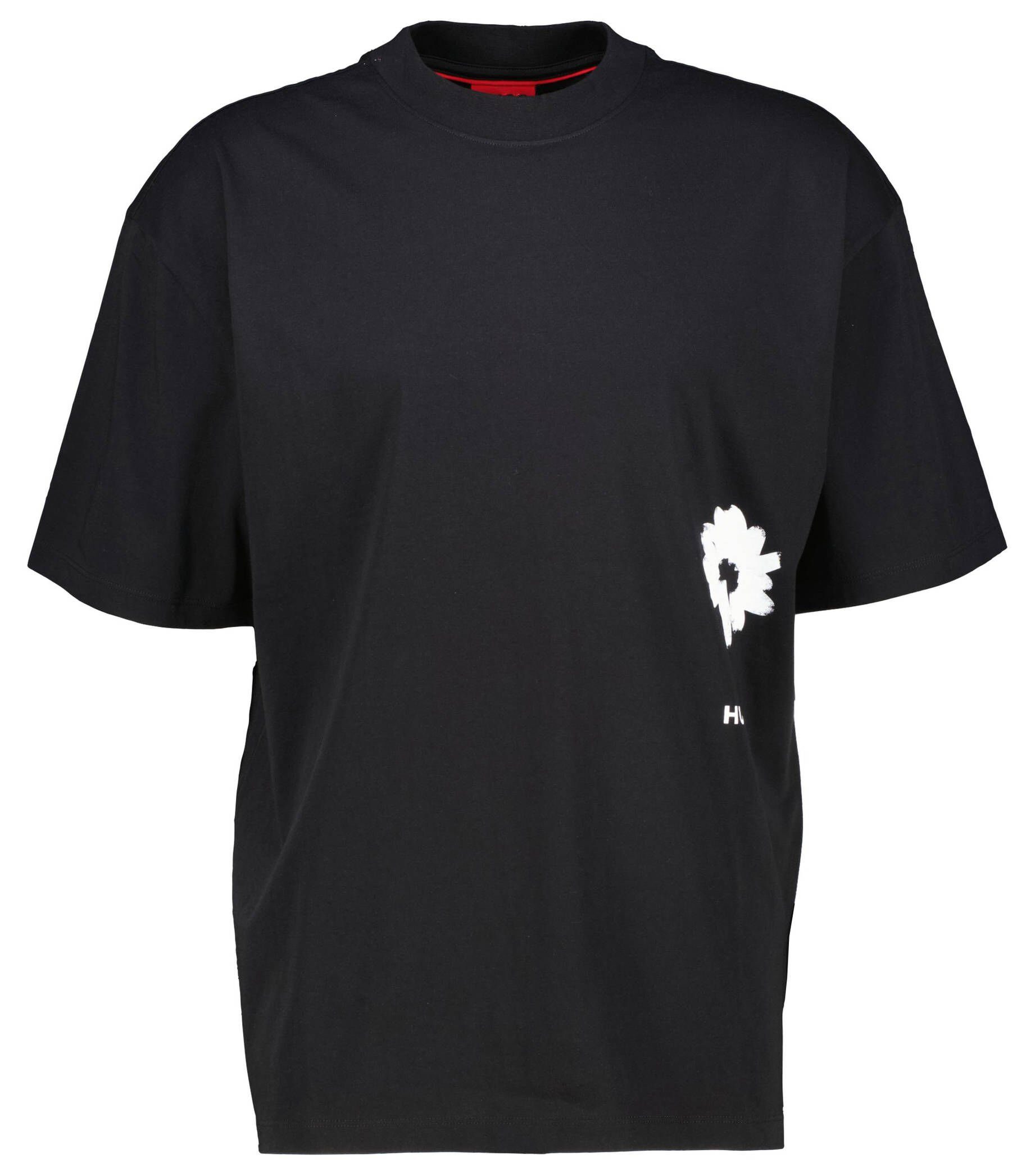 HUGO T-Shirt Herren T-Shirt DIORE schwarz (15) (1-tlg)