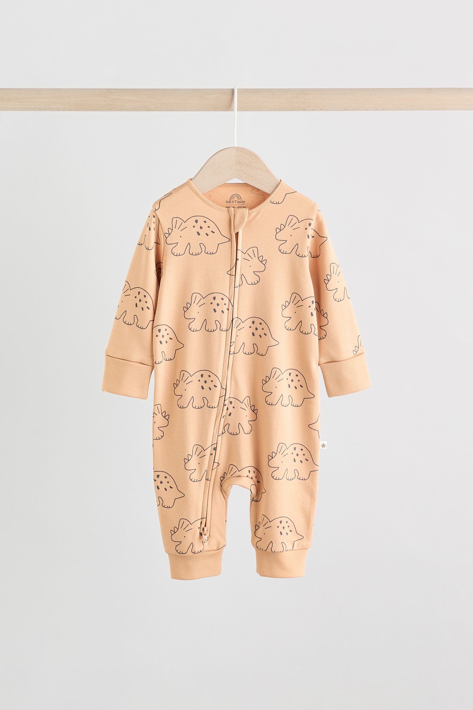 Next Schlafoverall Babyschlafanzüge mit Zweiwege-RV, 5er-Pack (5-tlg) – Bild 5 von 5