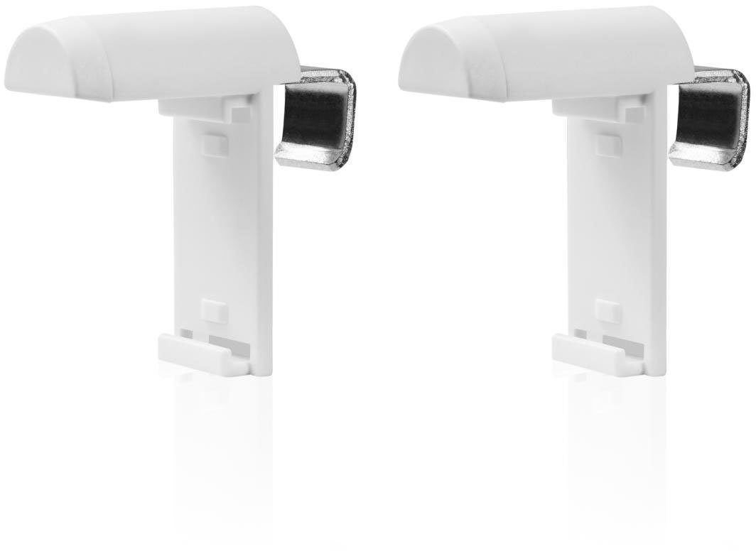 LICHTBLICK ORIGINAL Klemmträger Klemmträger Klemmfix Easy für Thermo Rollo RKV, Rollos, (2-tlg), Montage - ganz ohne Bohren. Stabil und aus Metall.