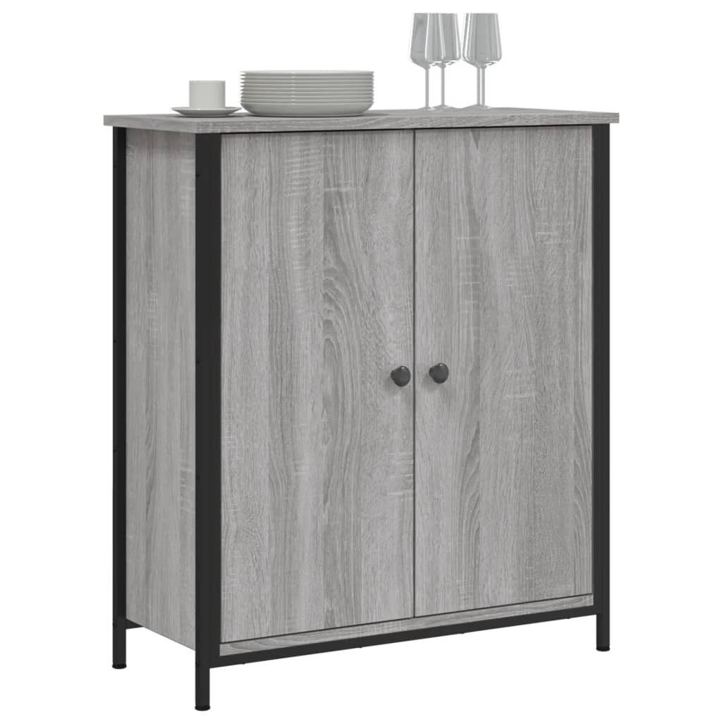 vidaXL Sideboard Sideboard Grau Sonoma 70x30x80 günstig online kaufen