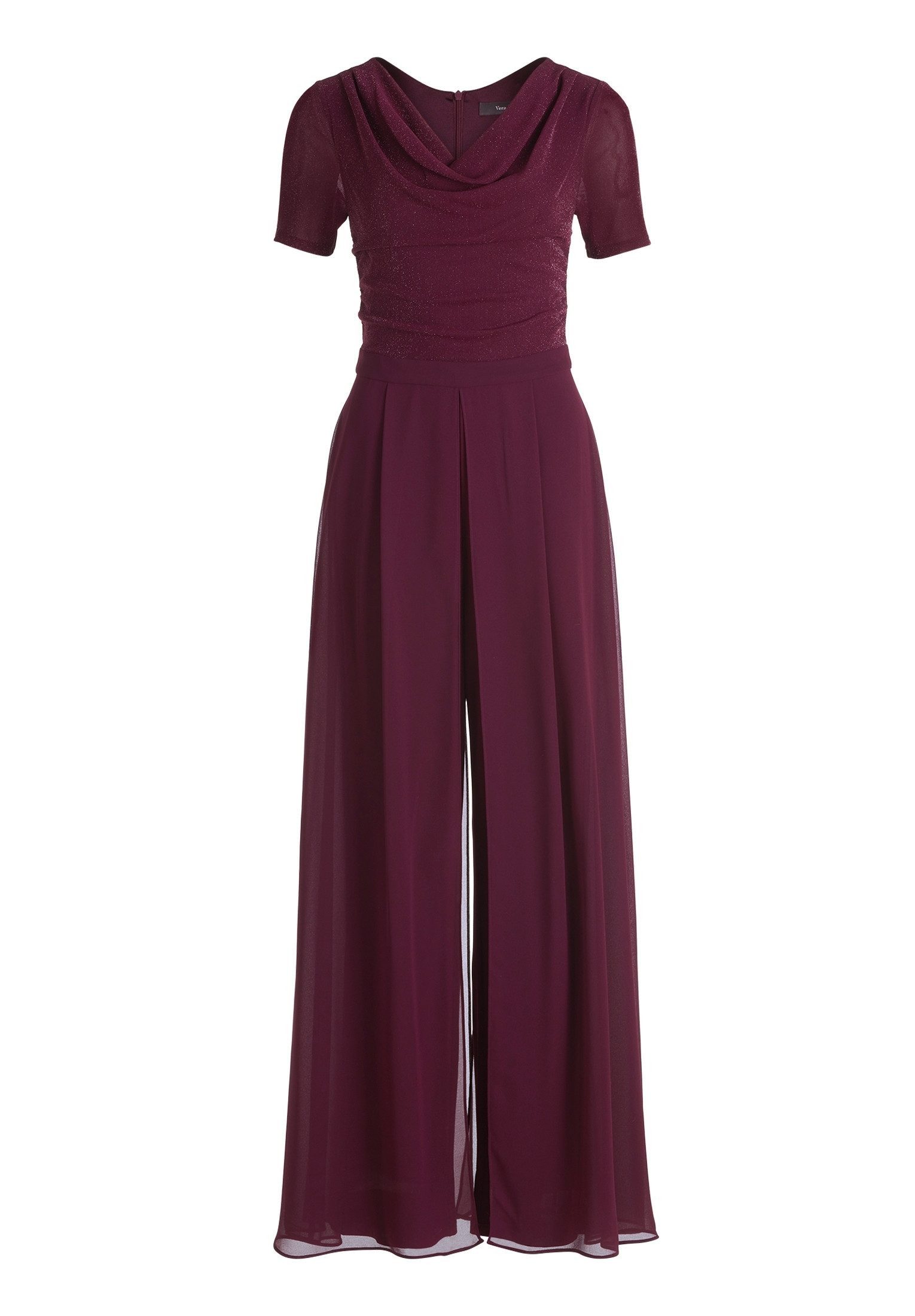 Vera Mont Overall Damen mit Wasserfallausschnitt (1-tlg)