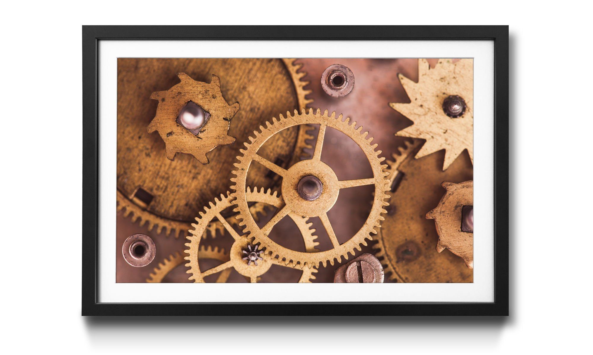 WandbilderXXL Bild mit Technik, erhältlich Wandbild, Rahmen Größen 4 in Mechanical Watch