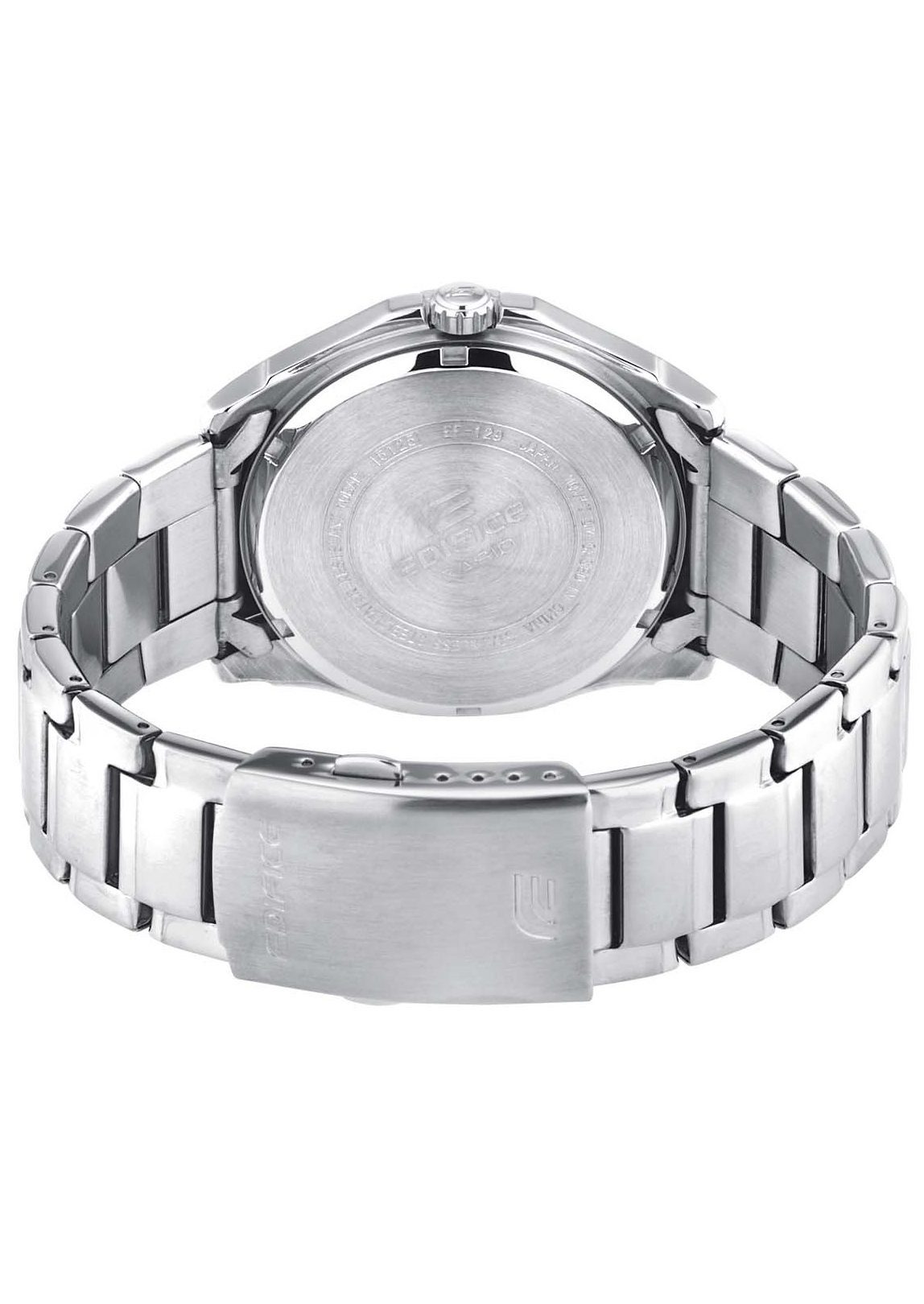 CASIO EDIFICE Quarzuhr EF-129D-1AVEF, Armbanduhr, Herrenuhr, bis 10 bar wasserdicht, Datum, Wochentag