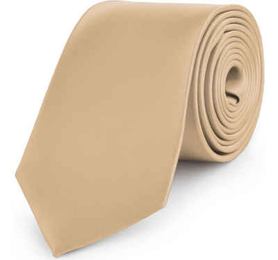 Ladeheid Krawatte Herren Breite Krawatte KP-8 (150cm x 8cm) (Set, 1-St)