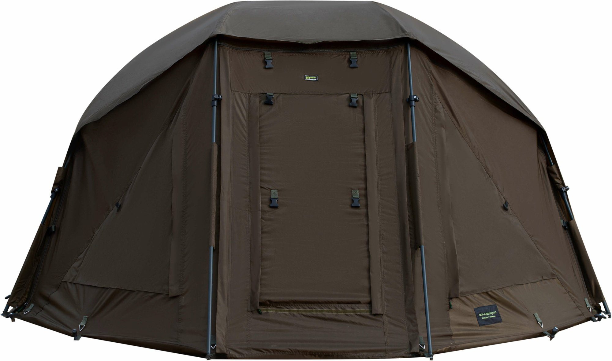 MK Angelsport Angelzelt Brolly MK Alu Frame Brolly 60 Schirmzelt Angelschirm, Personen: 1