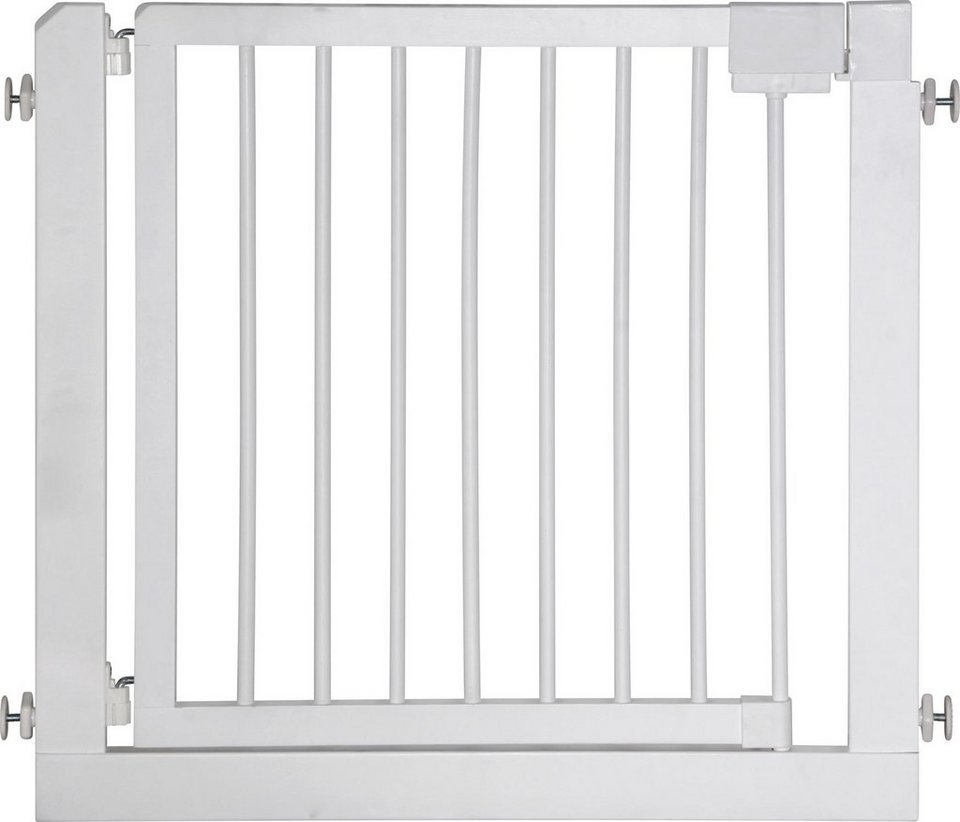 ib style Türschutzgitter KOLBY Treppengitter 86 - 92 cm Weiß ...