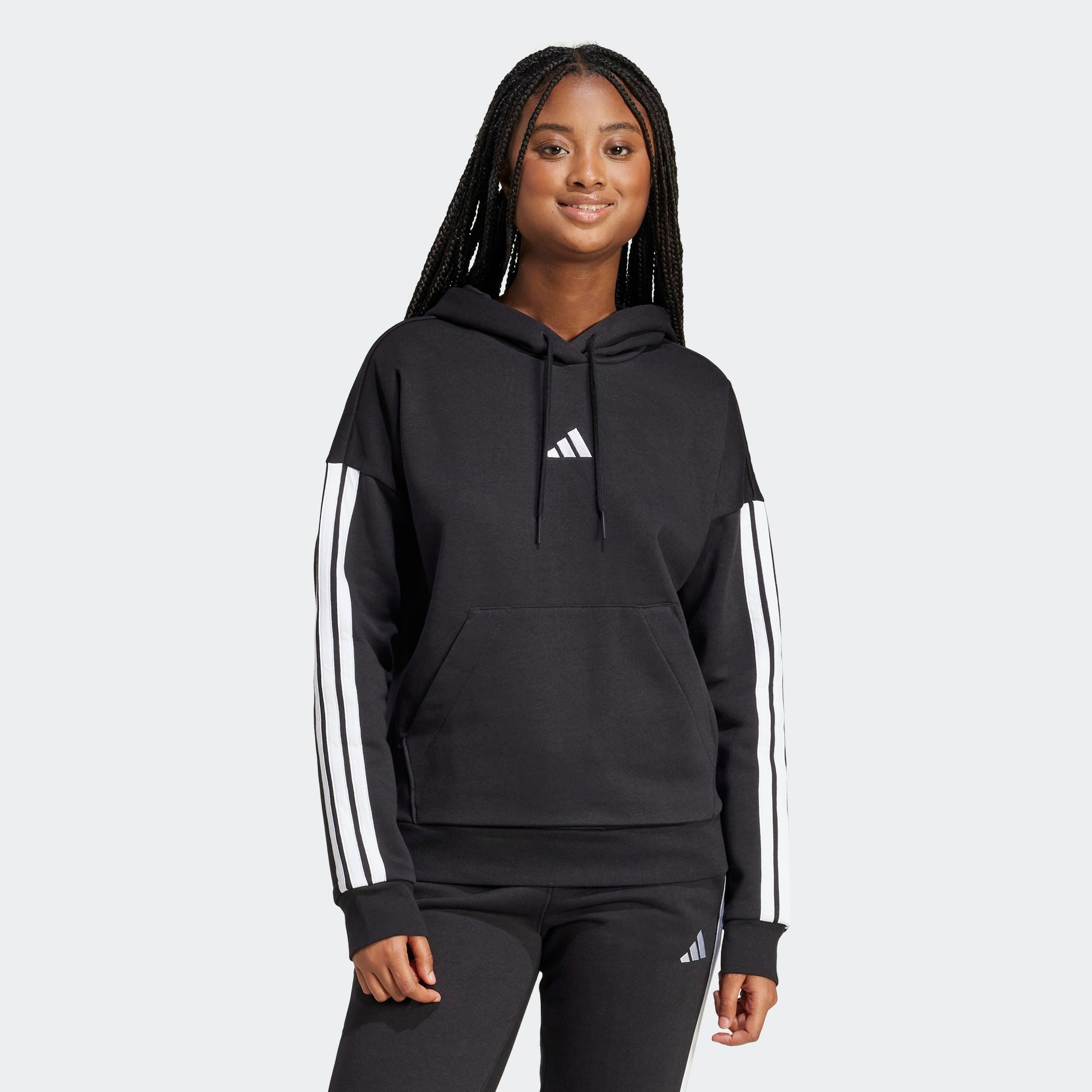 adidas Sportswear Kapuzensweatshirt W 3S FL HD günstig online kaufen