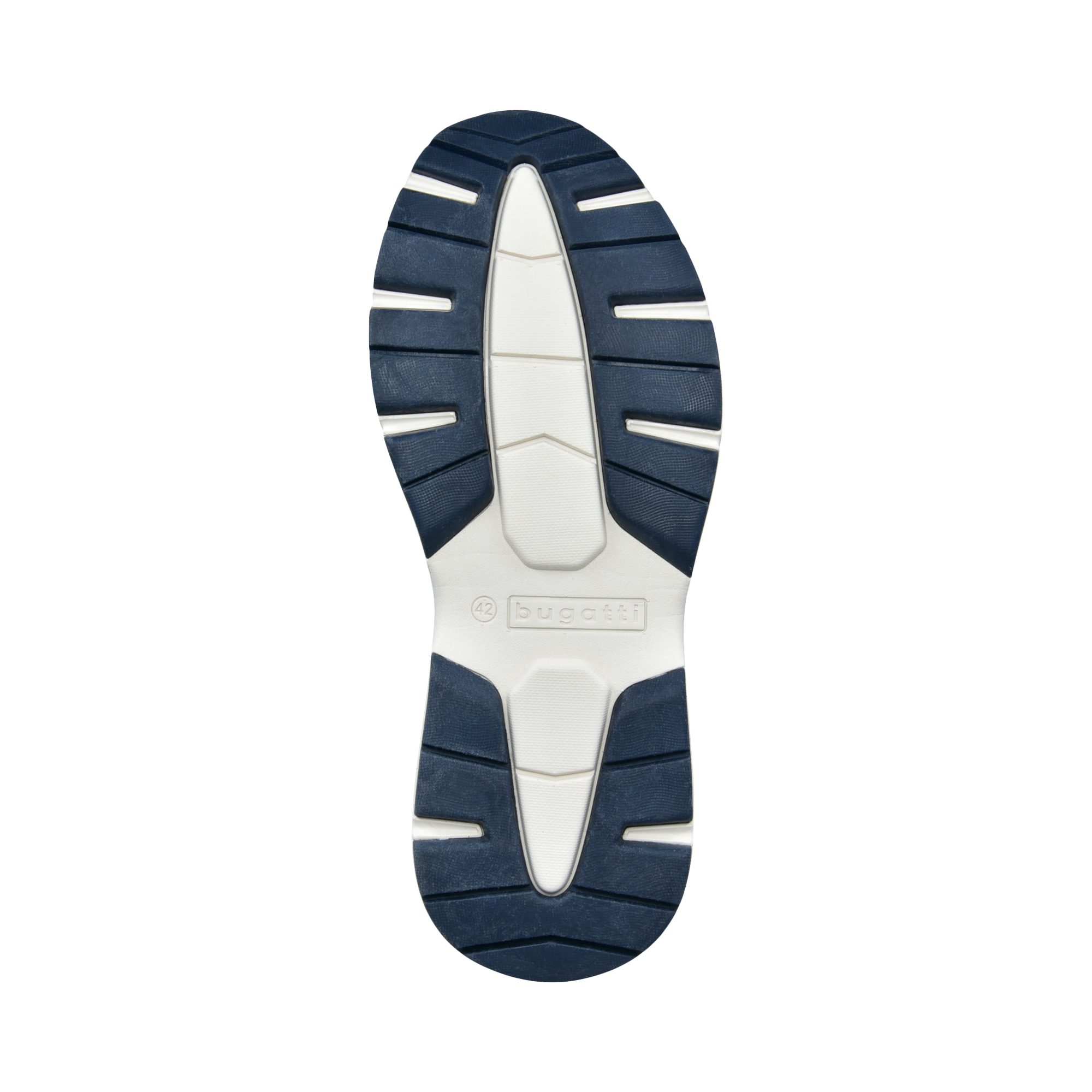 bugatti Slip-On Sneaker Freizeitsneaker, Schlupfschuh, Alltags-Sneaker mit Gummizug