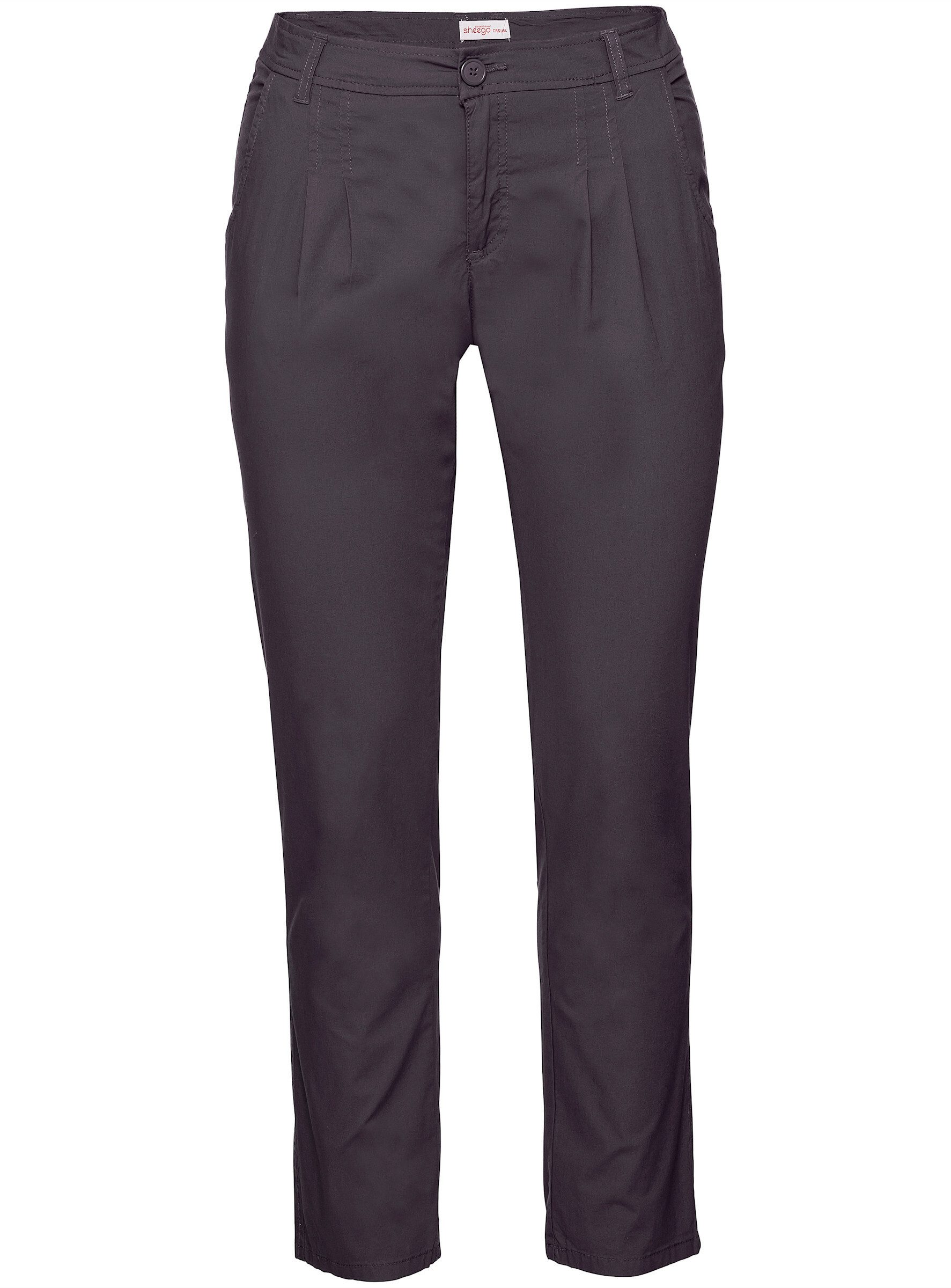 Sheego Jerseyhose Chinohose Länge ca. 88 günstig online kaufen
