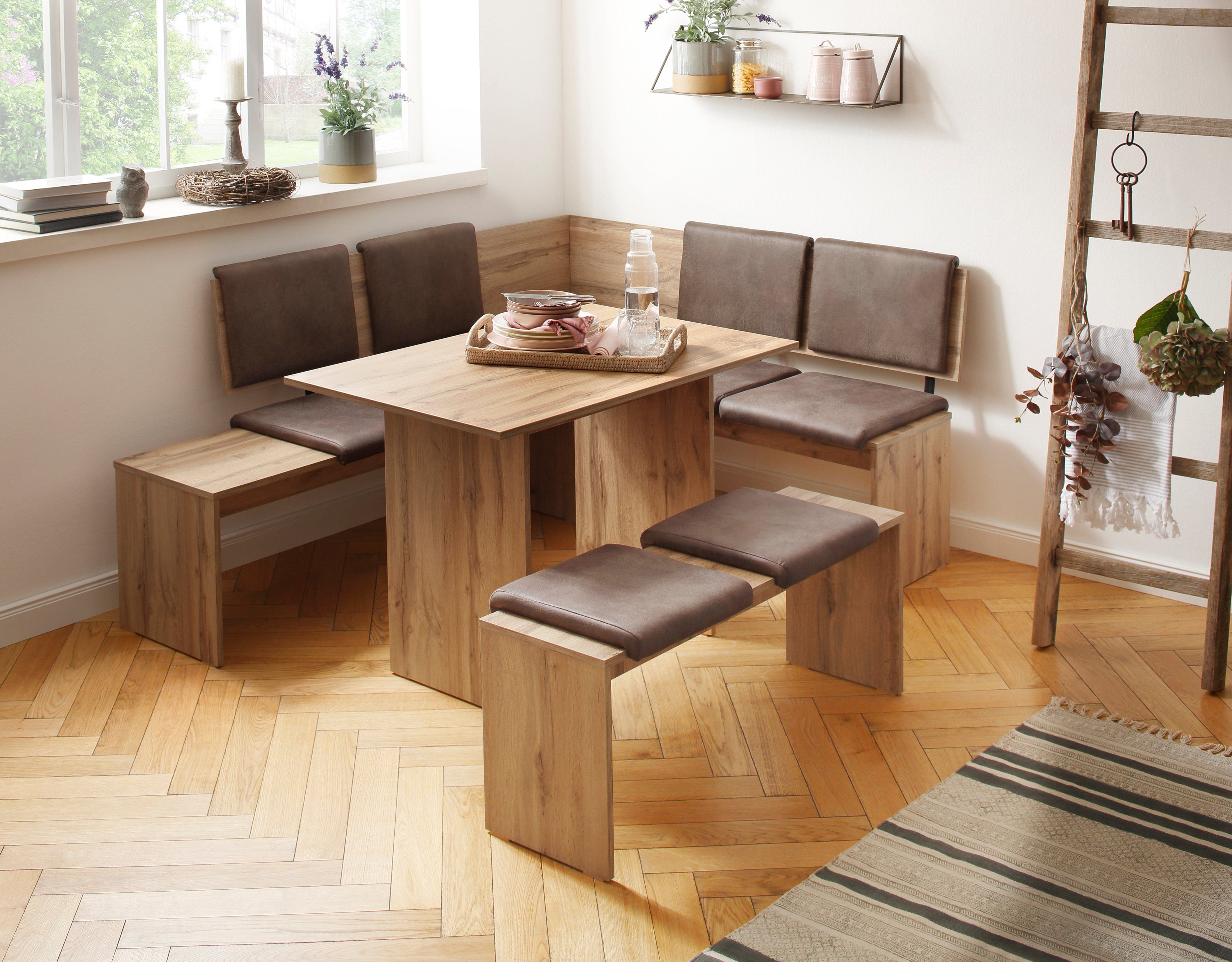 Home affaire Eckbankgruppe »Essen«, (Set, 3tlg) OTTO