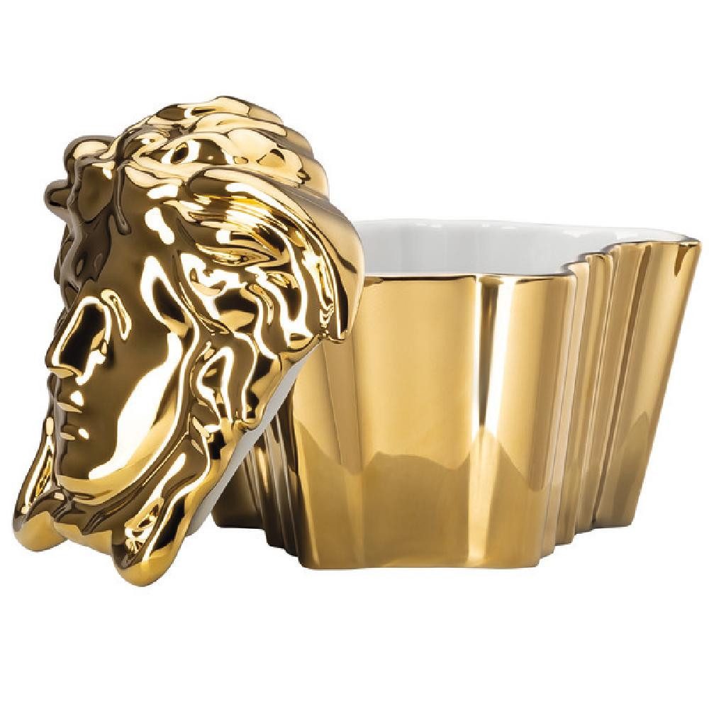 Versace Schmuckablage by Rosenthal Schmuckdose Medusa Gypsy Gold