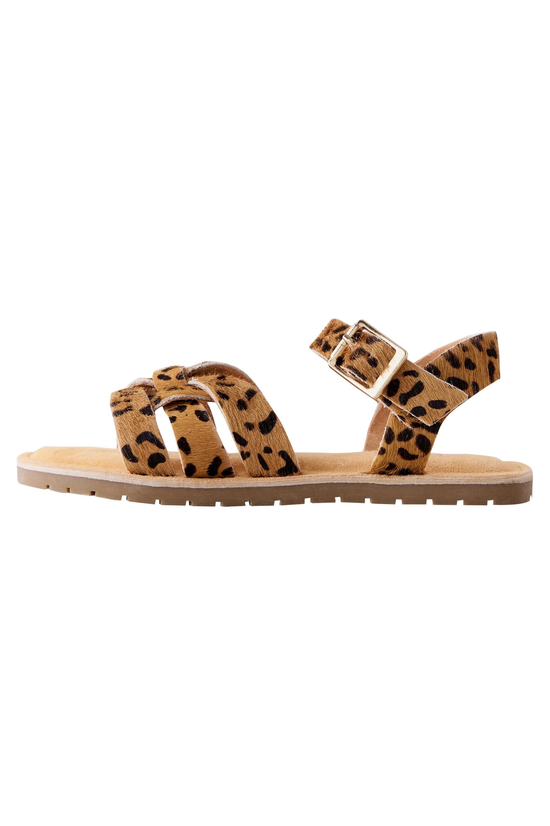 Next Sandalen aus gewebtem Leder Sandale (1-tlg)