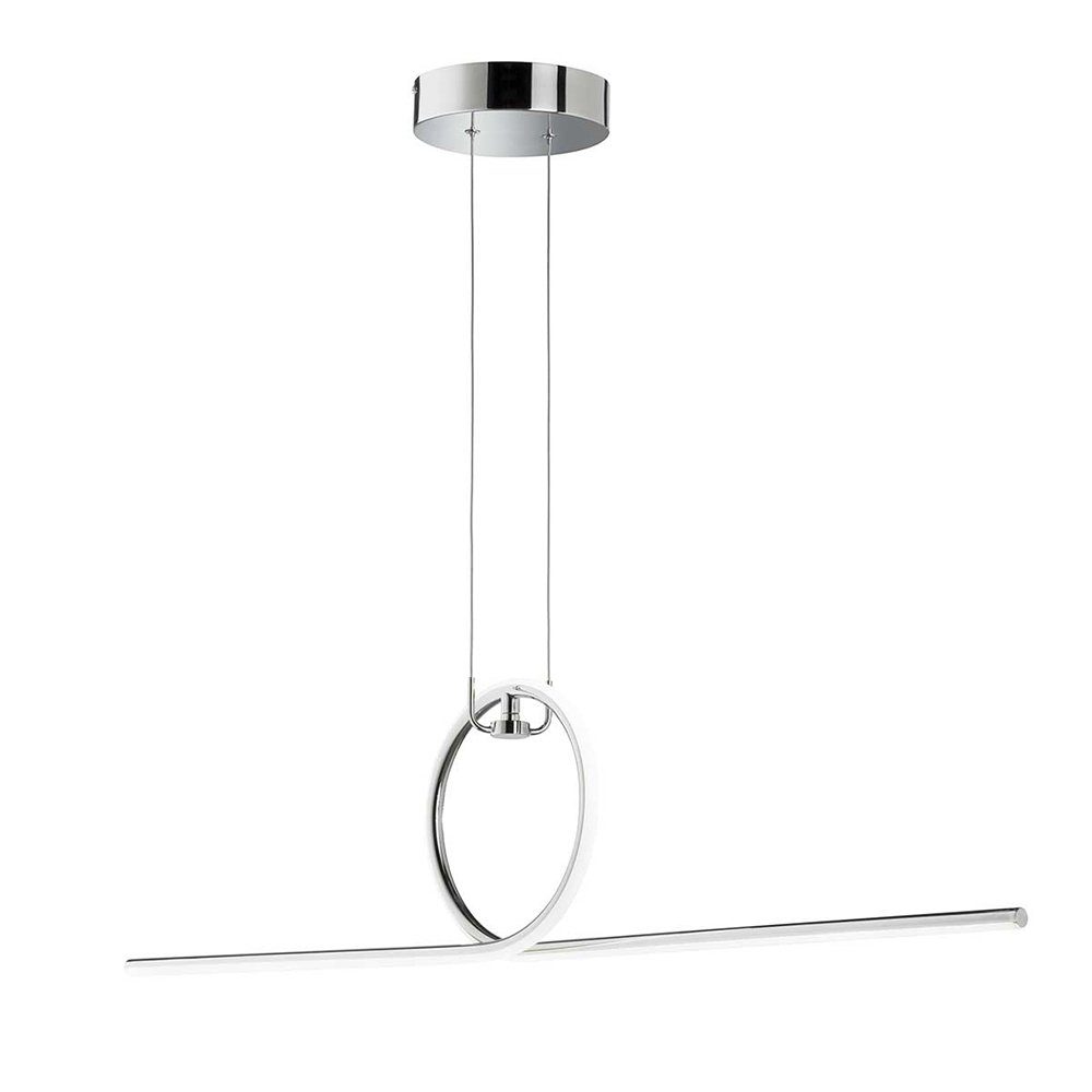 WOFI LED-Hängeleuchte, LED-Leuchtmittel fest verbaut, Neutralweiß, Hängeleu günstig online kaufen