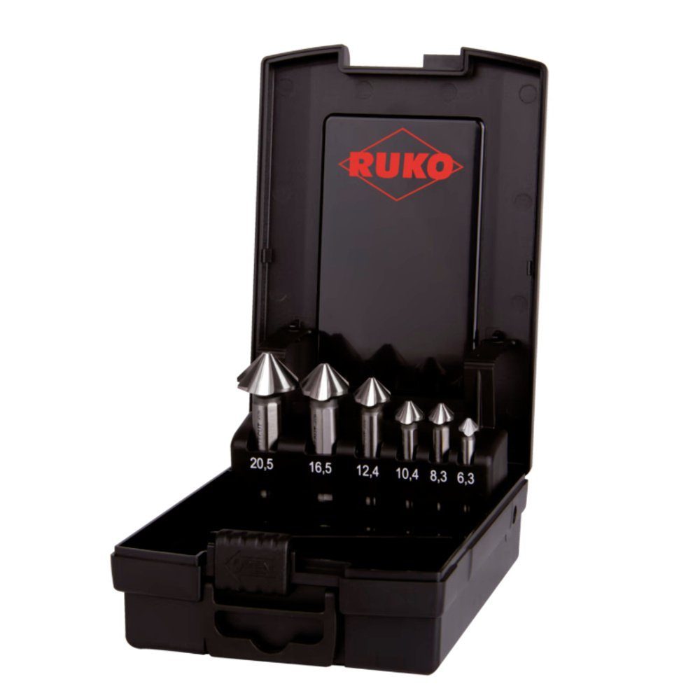Ruko Senkbohrer RUKO ULTIMATECUT 102890RO Kegelsenker-Set 6.30 mm, 8.30 mm, 10.40 mm