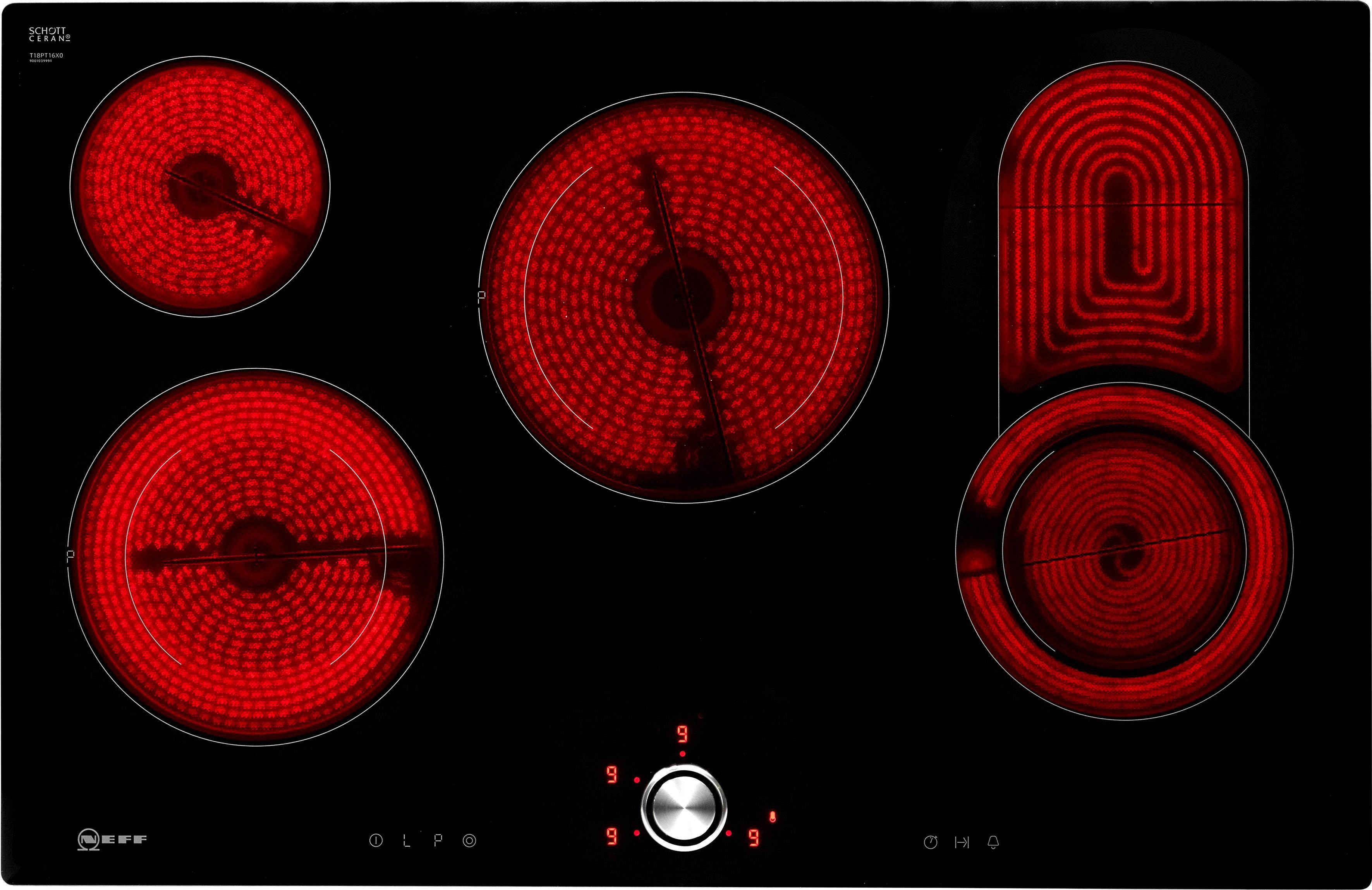 NEFF Elektro-Kochfeld von SCHOTT CERAN® N 70 T18PT16X0, mit intuitiver Twist Pad® Bedienung