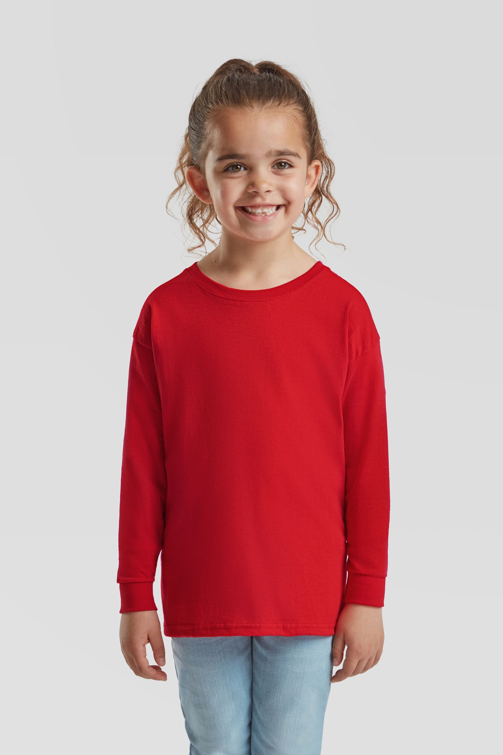Fruit of the Loom Longsleeve Kids Valueweight Long Sleeve T-Shirt