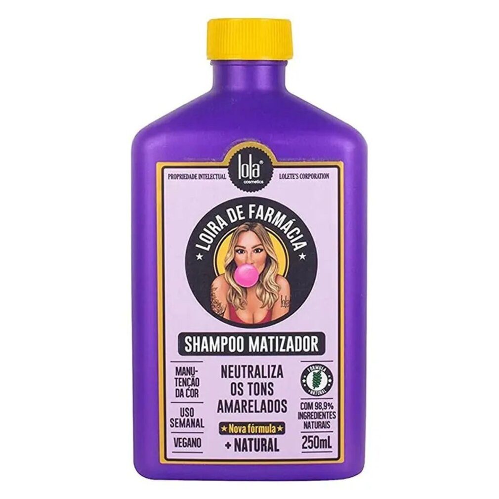 Lola Cosméticos Haarshampoo Lola Blonde Apotheke Matizer Shampoo 250 Ml