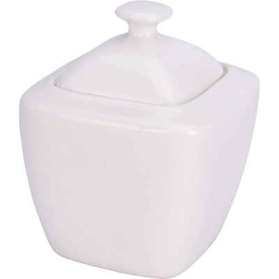 Excellent Houseware Zuckerdose, porcelana, (einzeln)