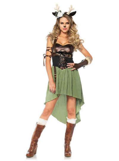 Leg Avenue Kostüm Faun, Hinreißendes Waldgeist Kostüm für Damen