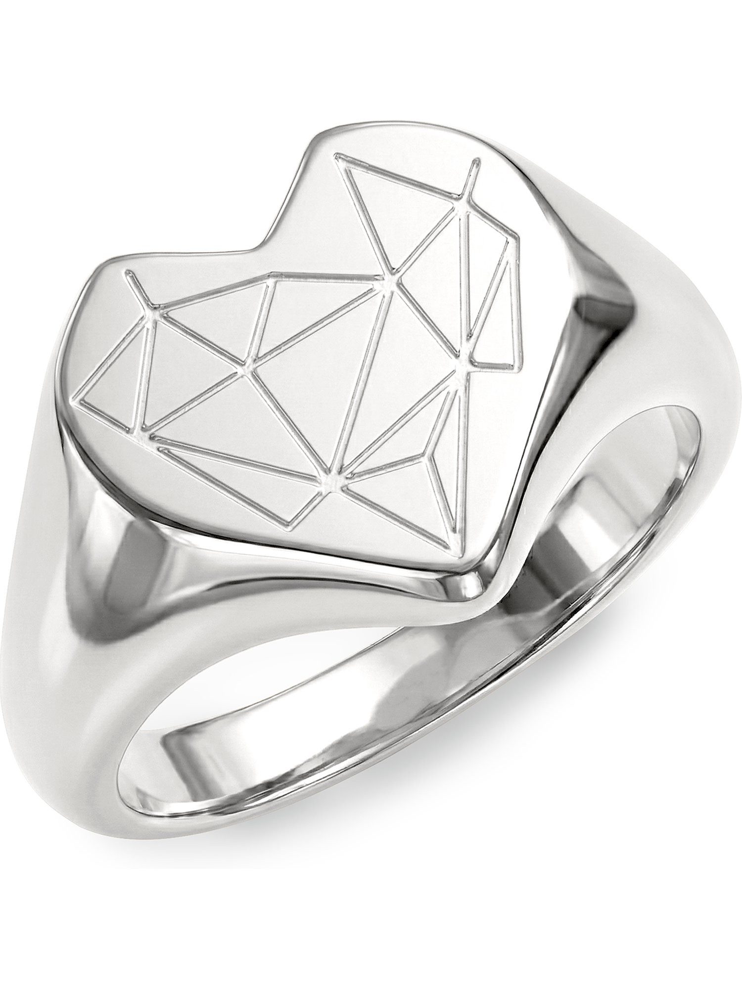 Liebeskind Berlin Fingerring Liebeskind Damen-Damenring Edelstahl