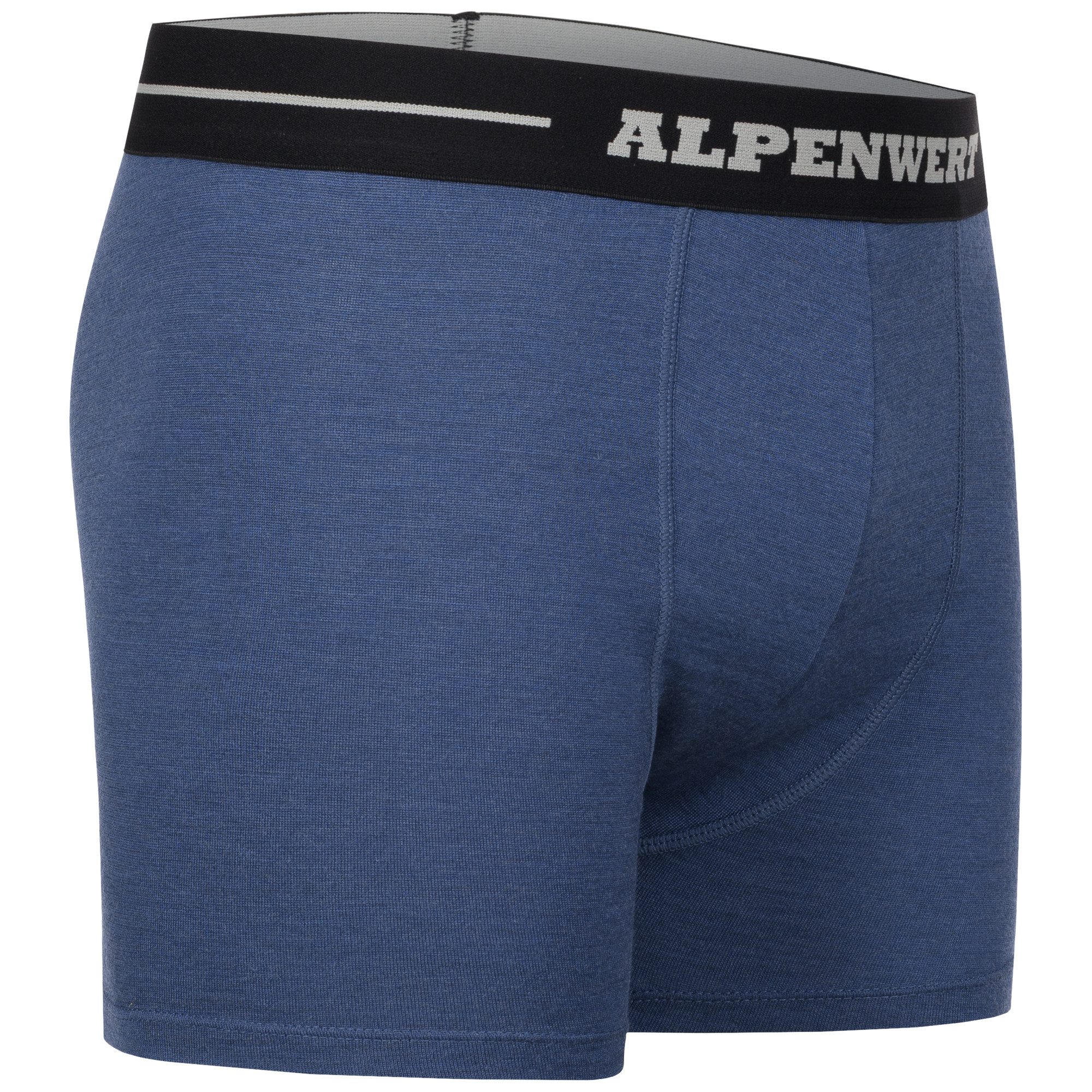 Alpenwert Boxershorts Herren aus 100% Merinowolle – atmungsaktiv, weich & k günstig online kaufen