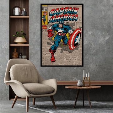 PYRAMID Poster Captain America Poster Marvel Comics 61 x 91,5 cm