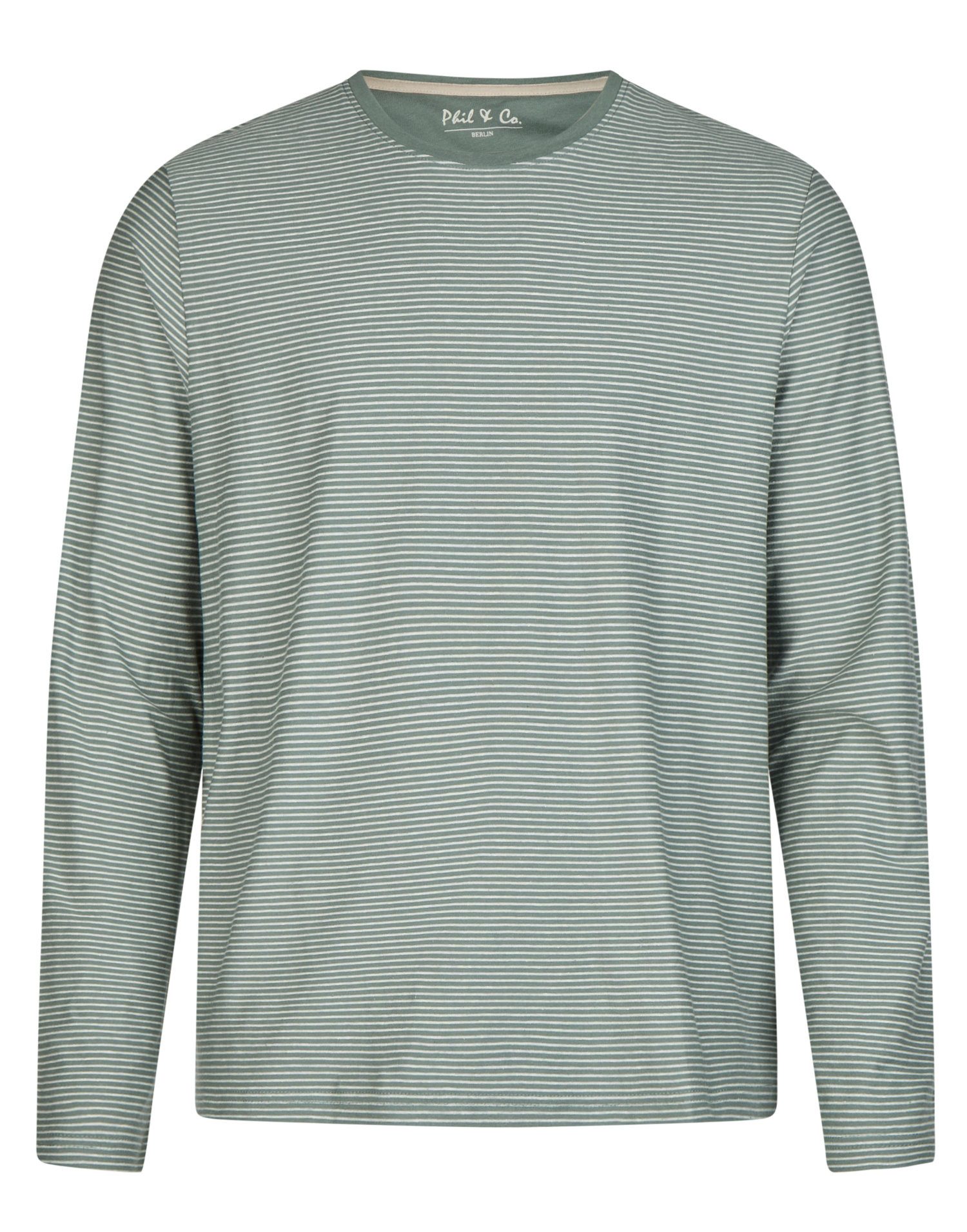 Phil & Co. Schlafanzug Herren Pyjama lang (2 tlg) Baumwolle günstig online kaufen