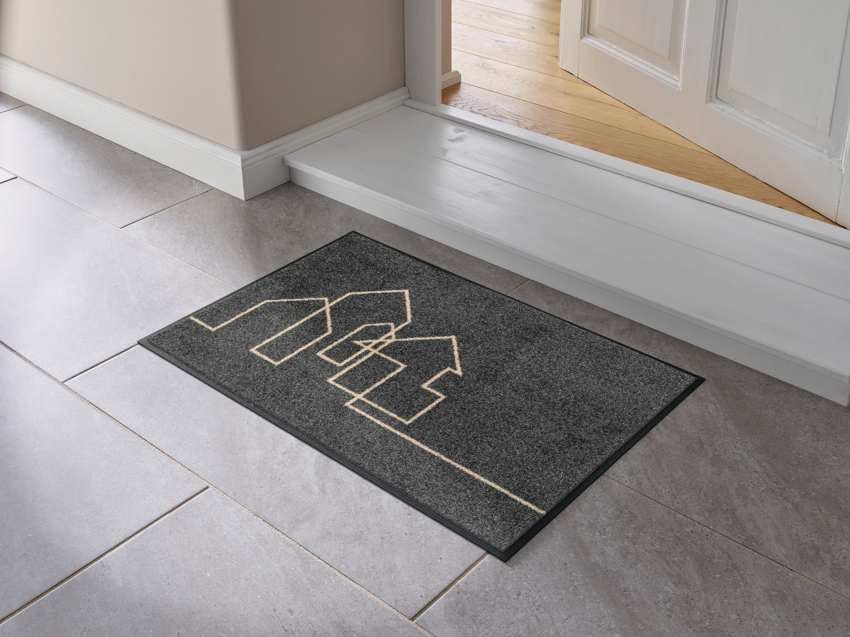 wash+dry by Kleen-Tex Fußmatte Linestreet, rechteckig, Höhe: 7 mm günstig online kaufen