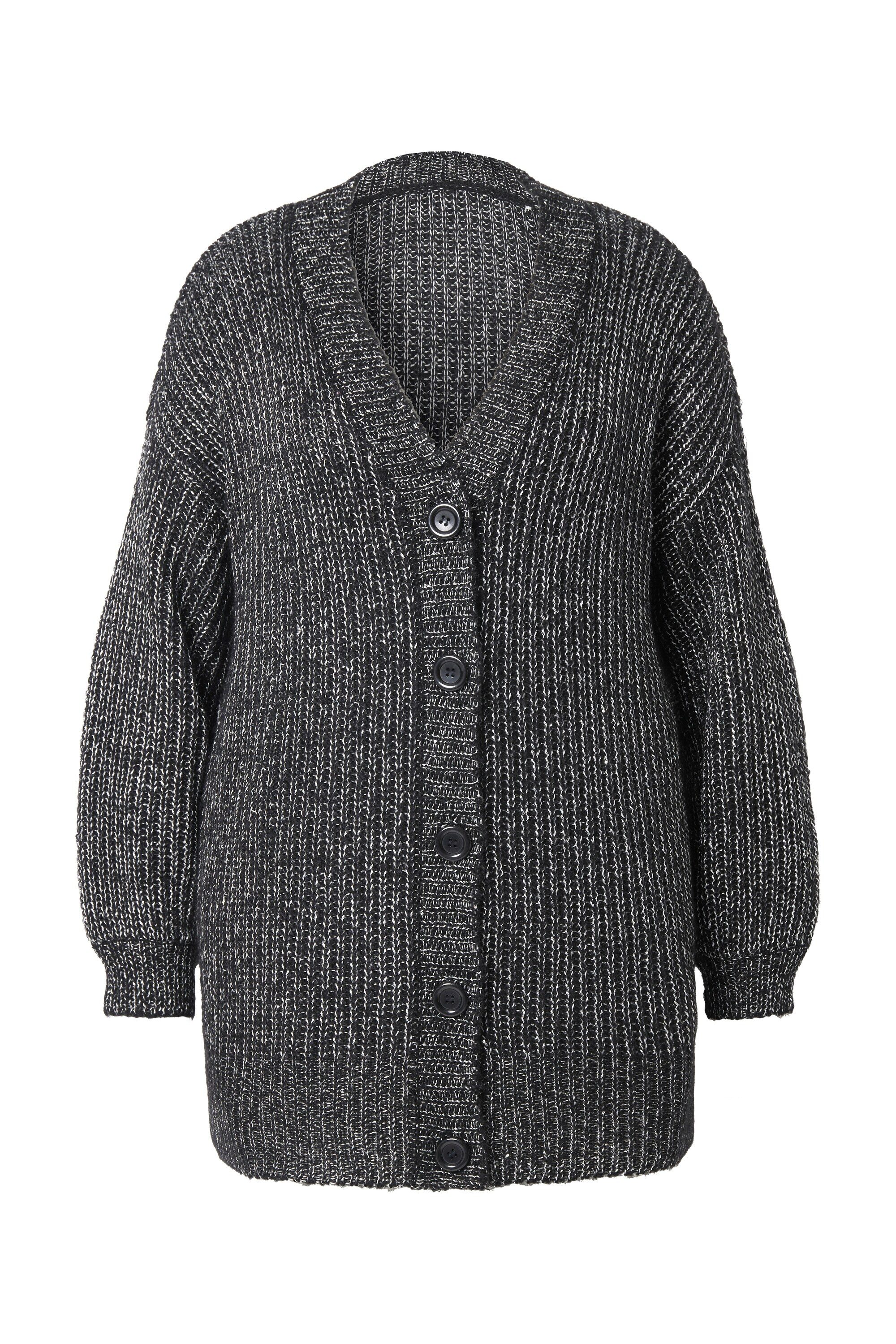 MIAMODA Strickjacke Strickjacke mit Glitzergarn Loose günstig online kaufen