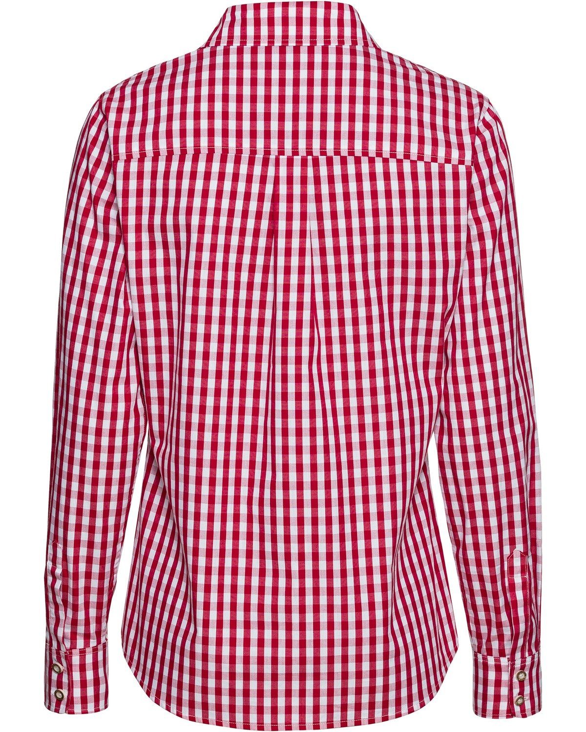 Luis Steindl Trachtenbluse Bluse in Vichykaro-Muster günstig online kaufen