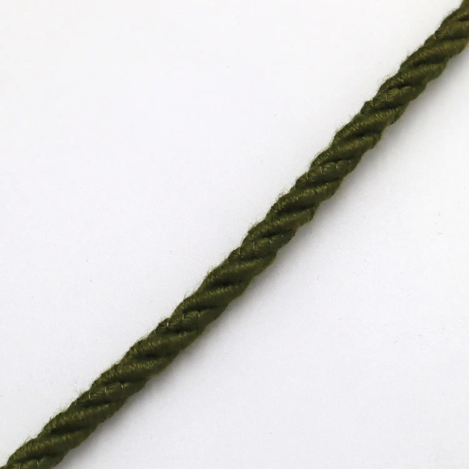 Stofferia Stoff Möbelkordel 6 mm Dunkelgrün, Meterware