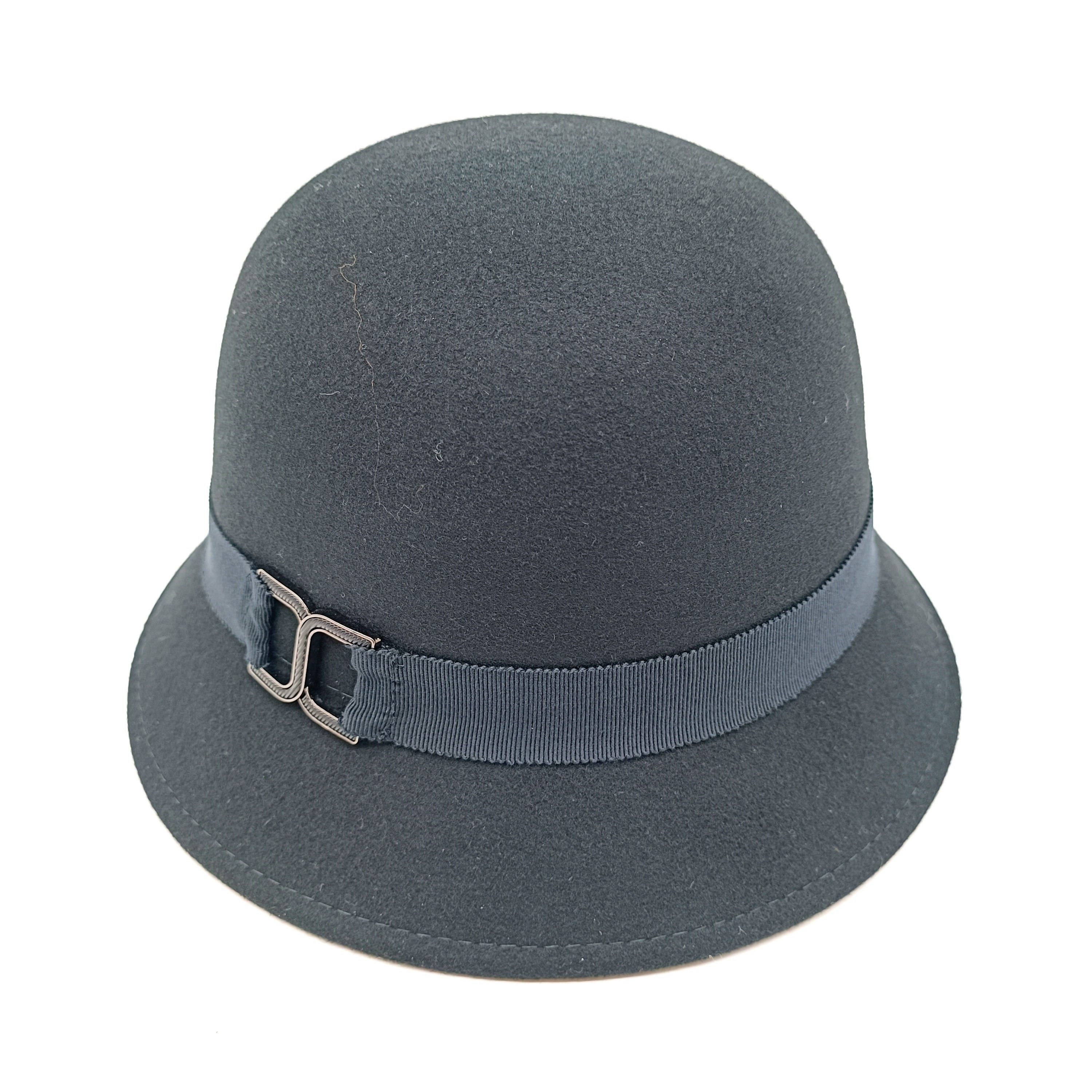 Filzhut DA-Filzhut Glocke black